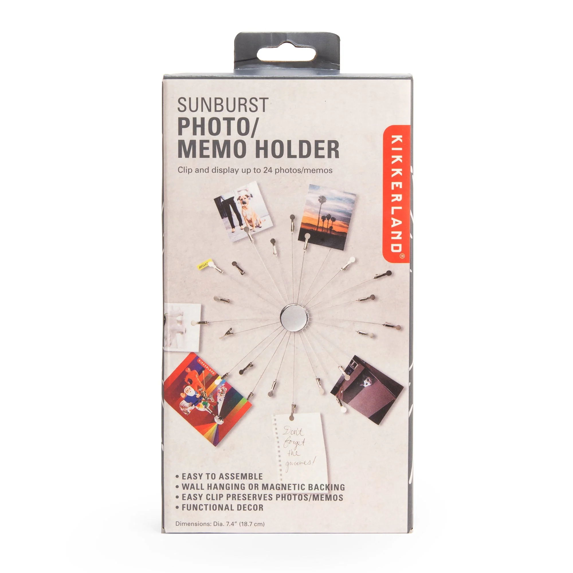Sunburst Photo/Memo Holder - Image 5