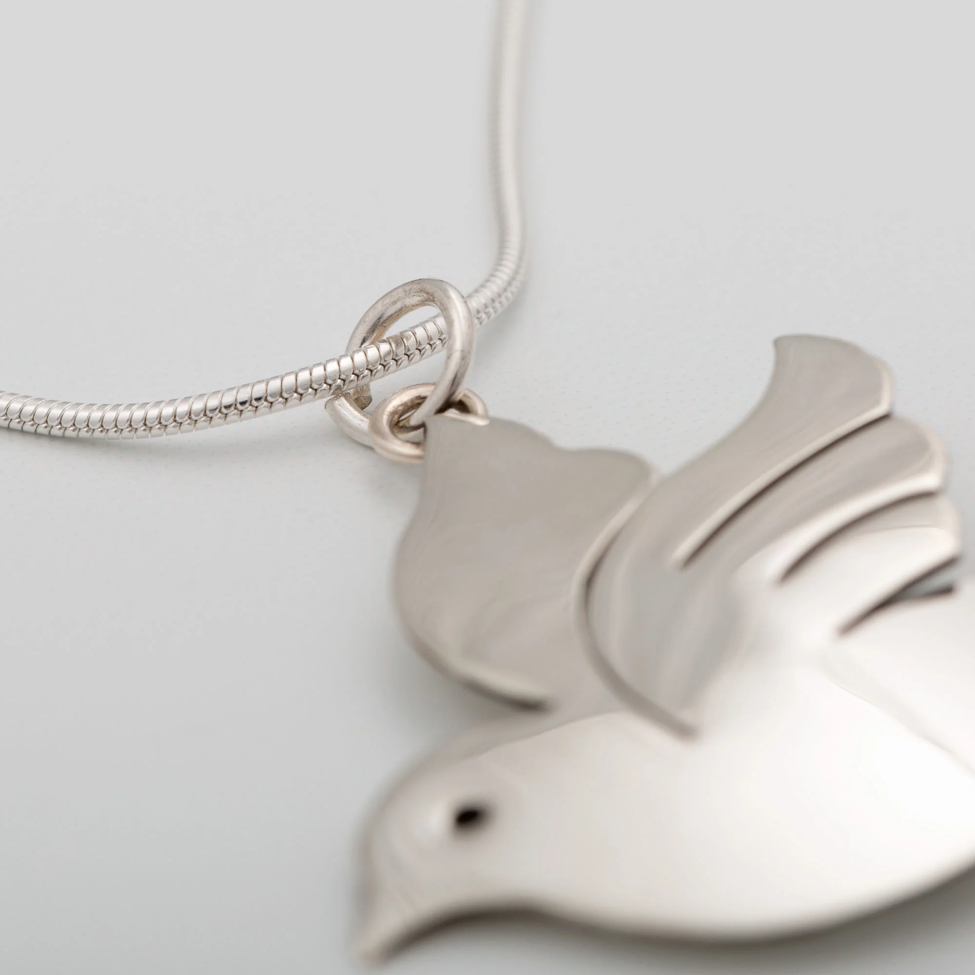 Peace Dove Sterling Necklace - Image 4