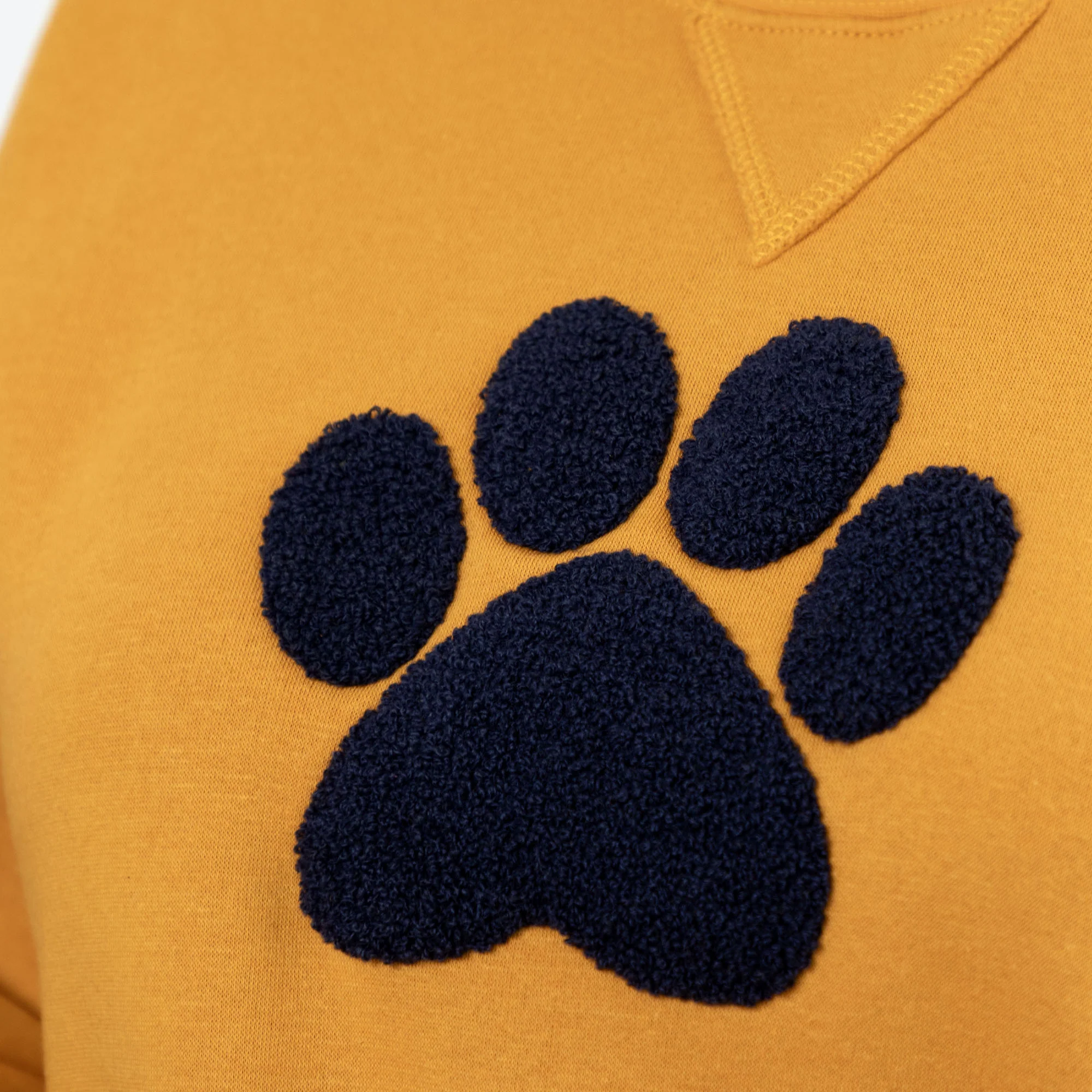 Chenille Paw Print Sweatshirt - Image 2