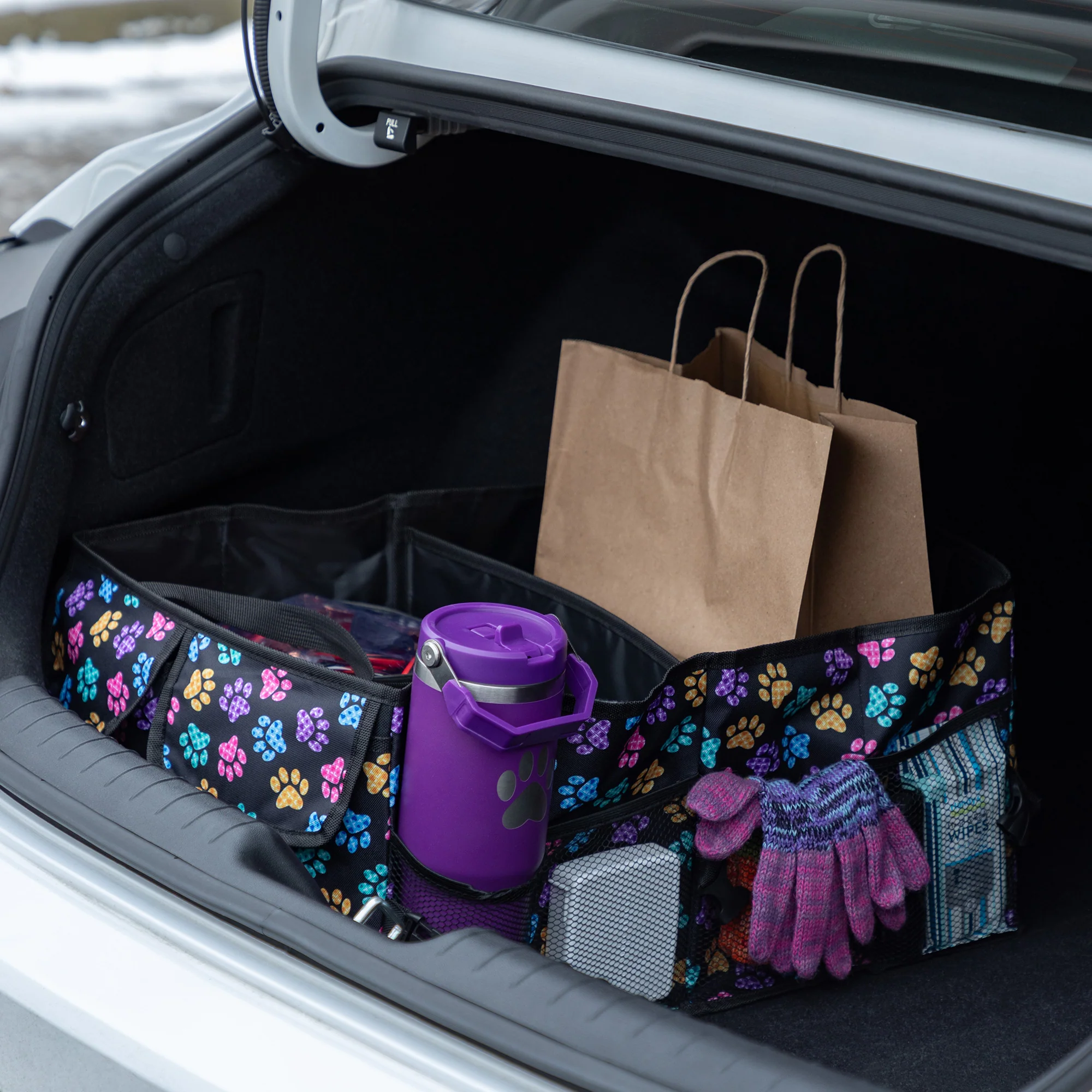 Paw Print Car Trunk Foldable Organizer - Image 20