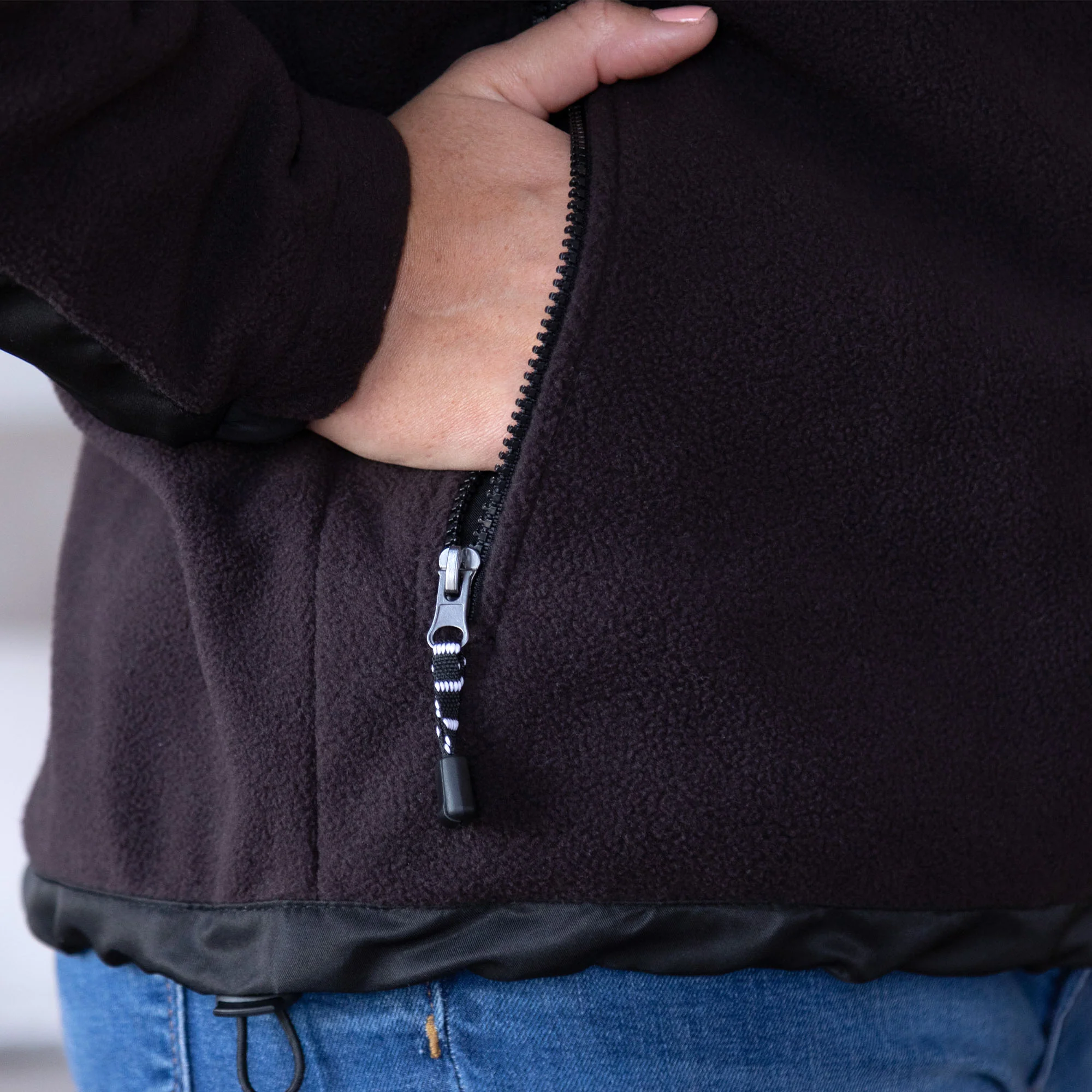 Paw Print Heavyweight Polar Fleece Jacket - Image 10