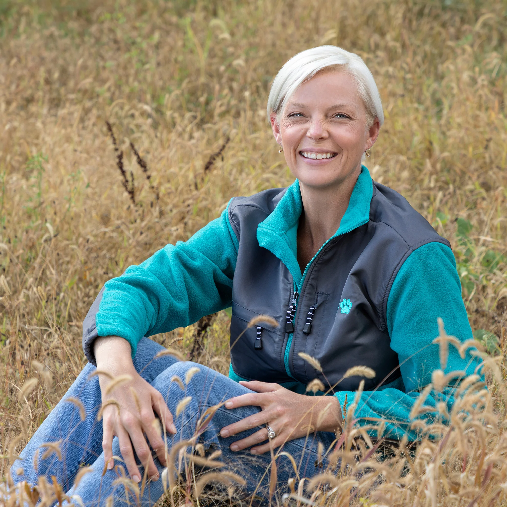 Paw Print Heavyweight Polar Fleece Jacket - Image 2