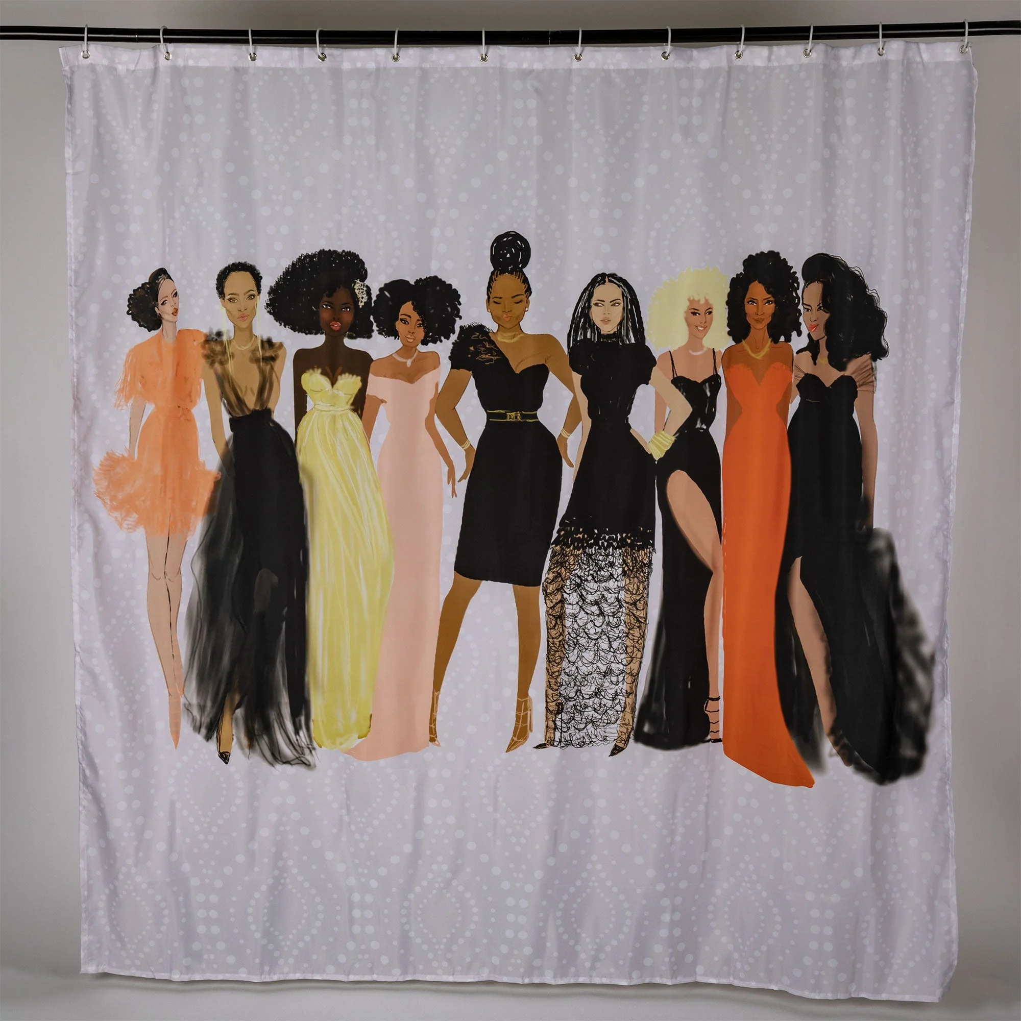 Sister Friends Shower Curtain - Image 3