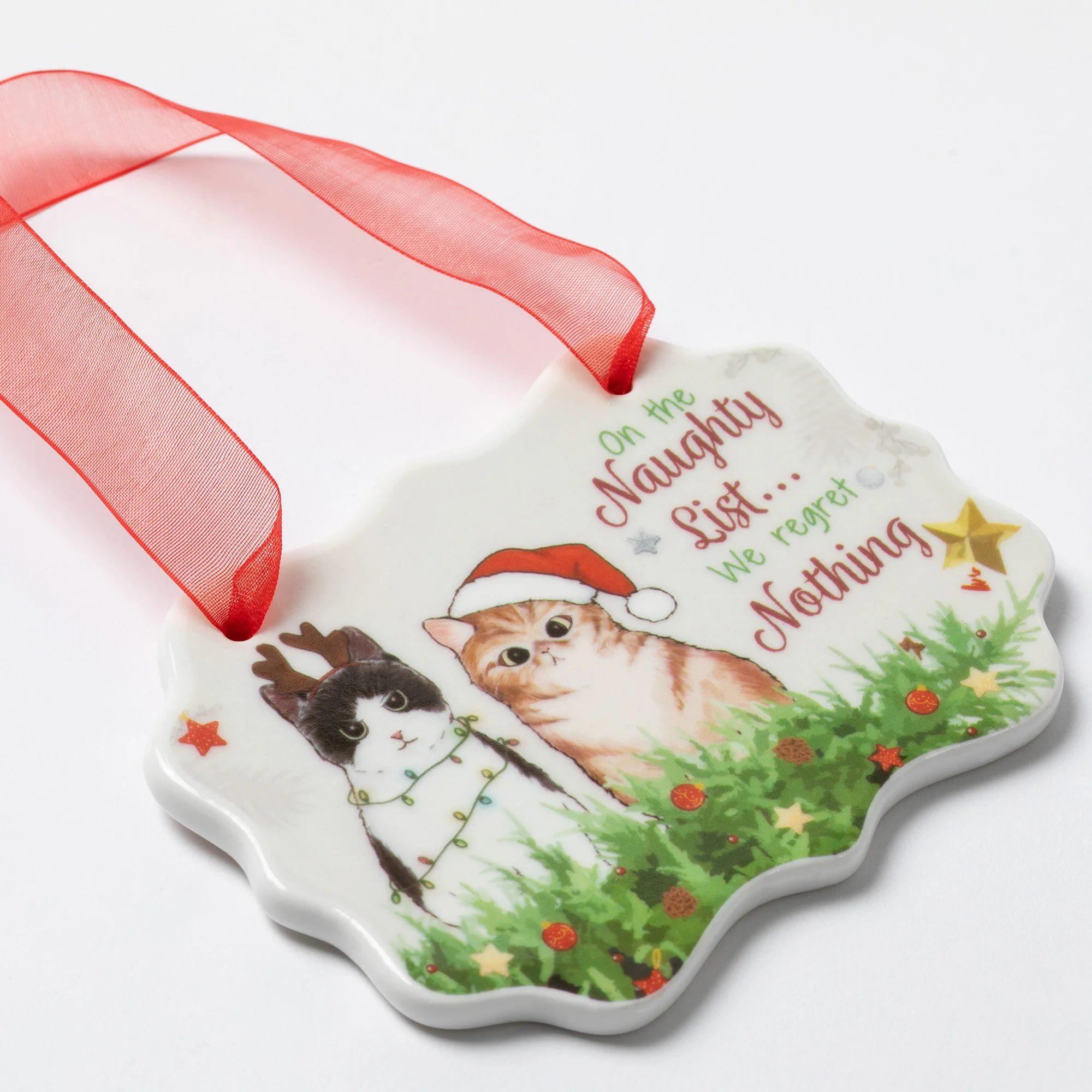 Naughty List Christmas Ornament - Image 4
