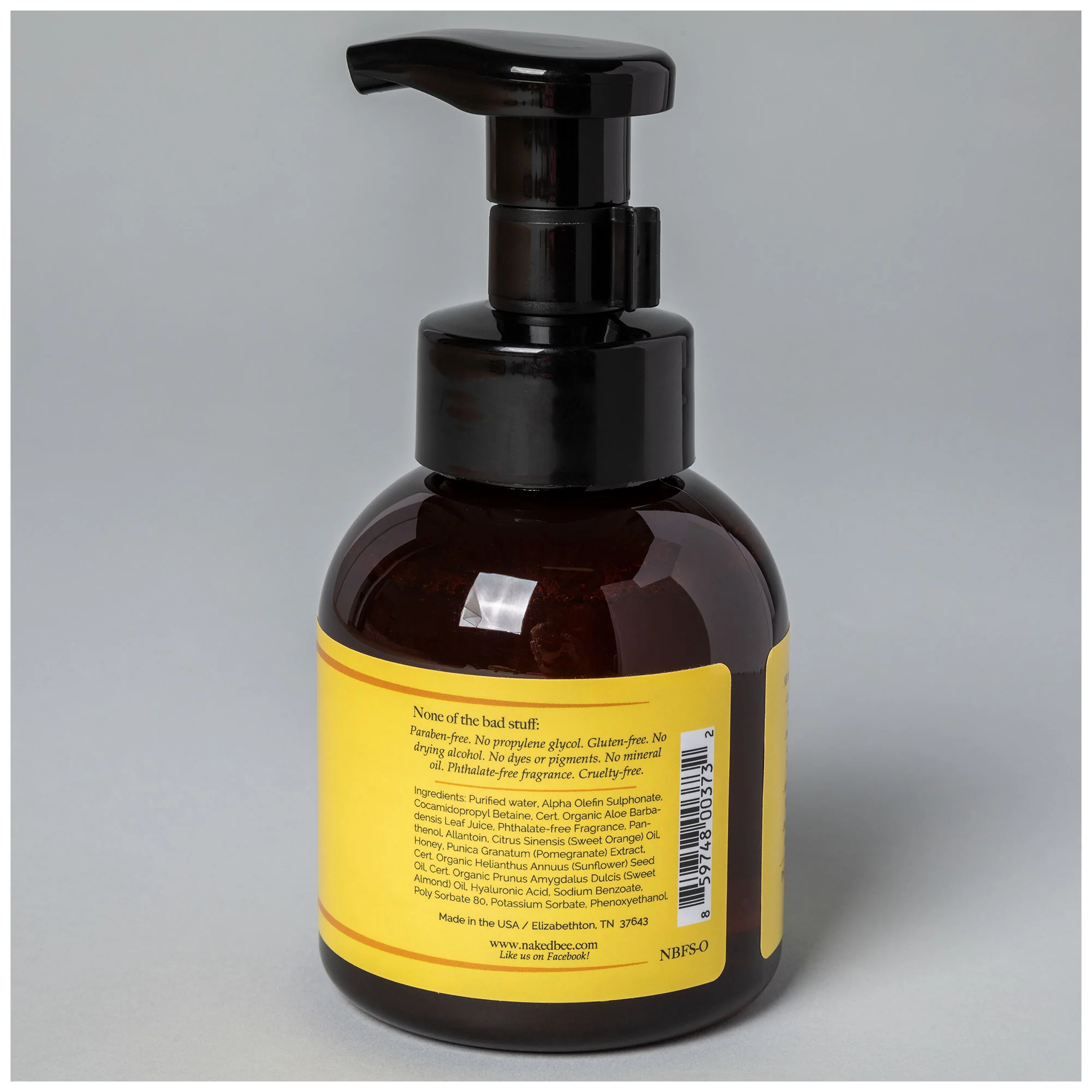 The Naked Bee&reg; Foaming Soap - Image 2