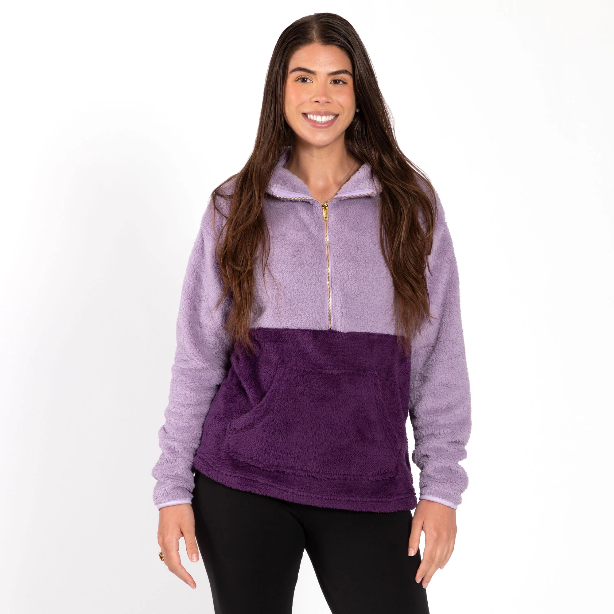 Two Tone Fleece Pullover - Image 6