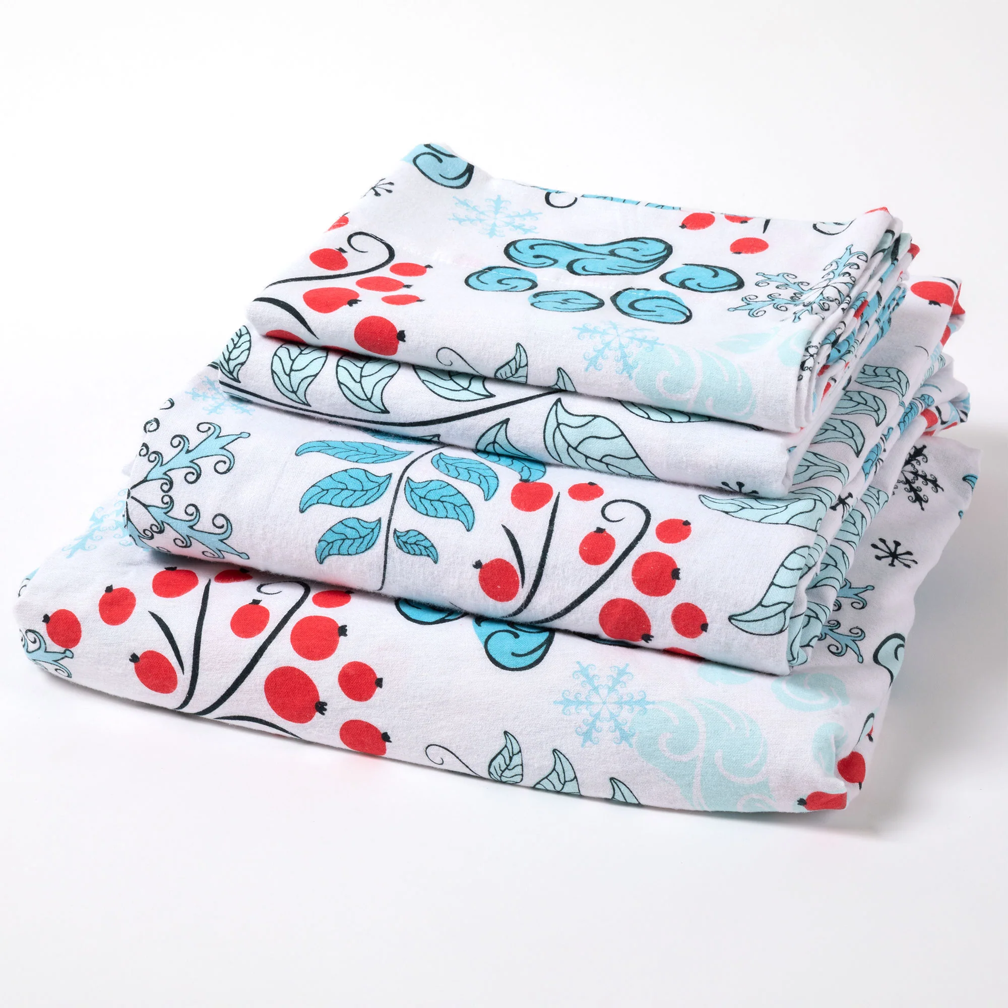 Winter Paws Flannel Sheet Set - Image 6