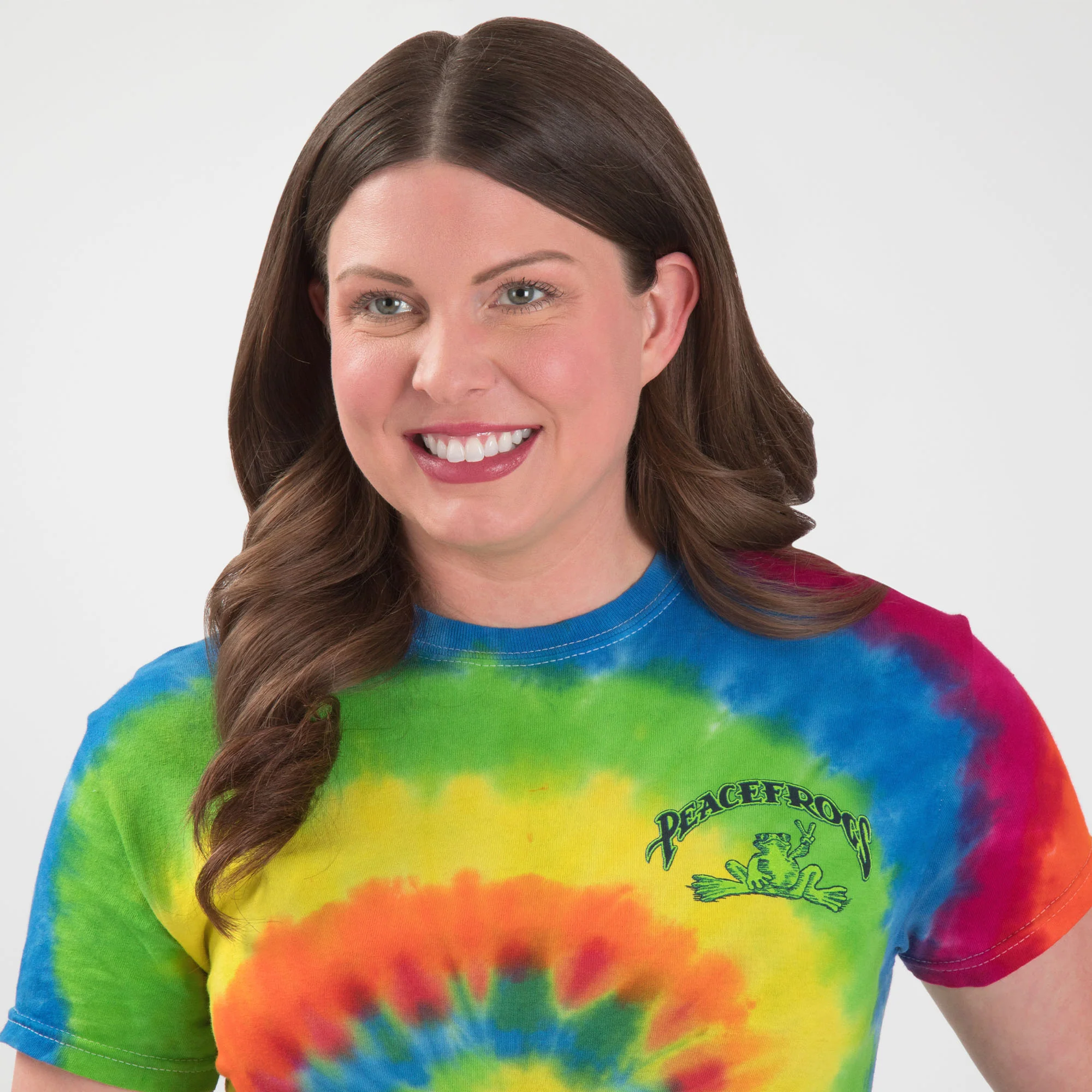 Peace Frogs Back in the Day Tie-Dye T-Shirt - Image 3