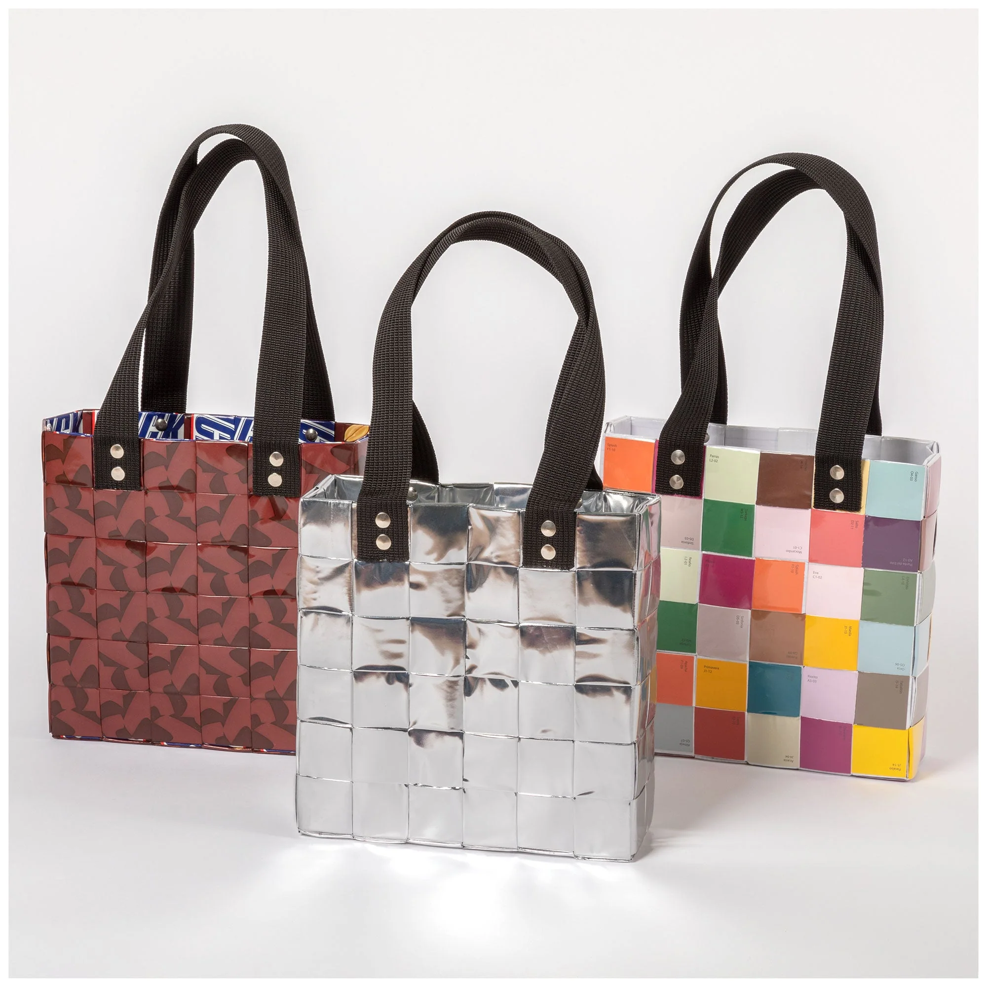 Recycled Handwoven Tote Bag - Image 10