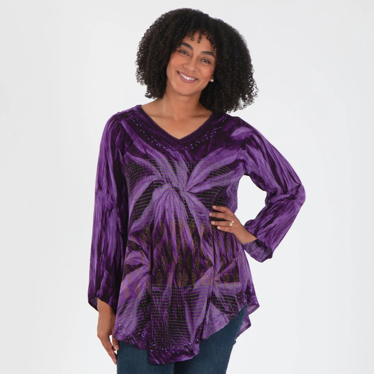 Morning Glory Long Sleeve Top - Image 11