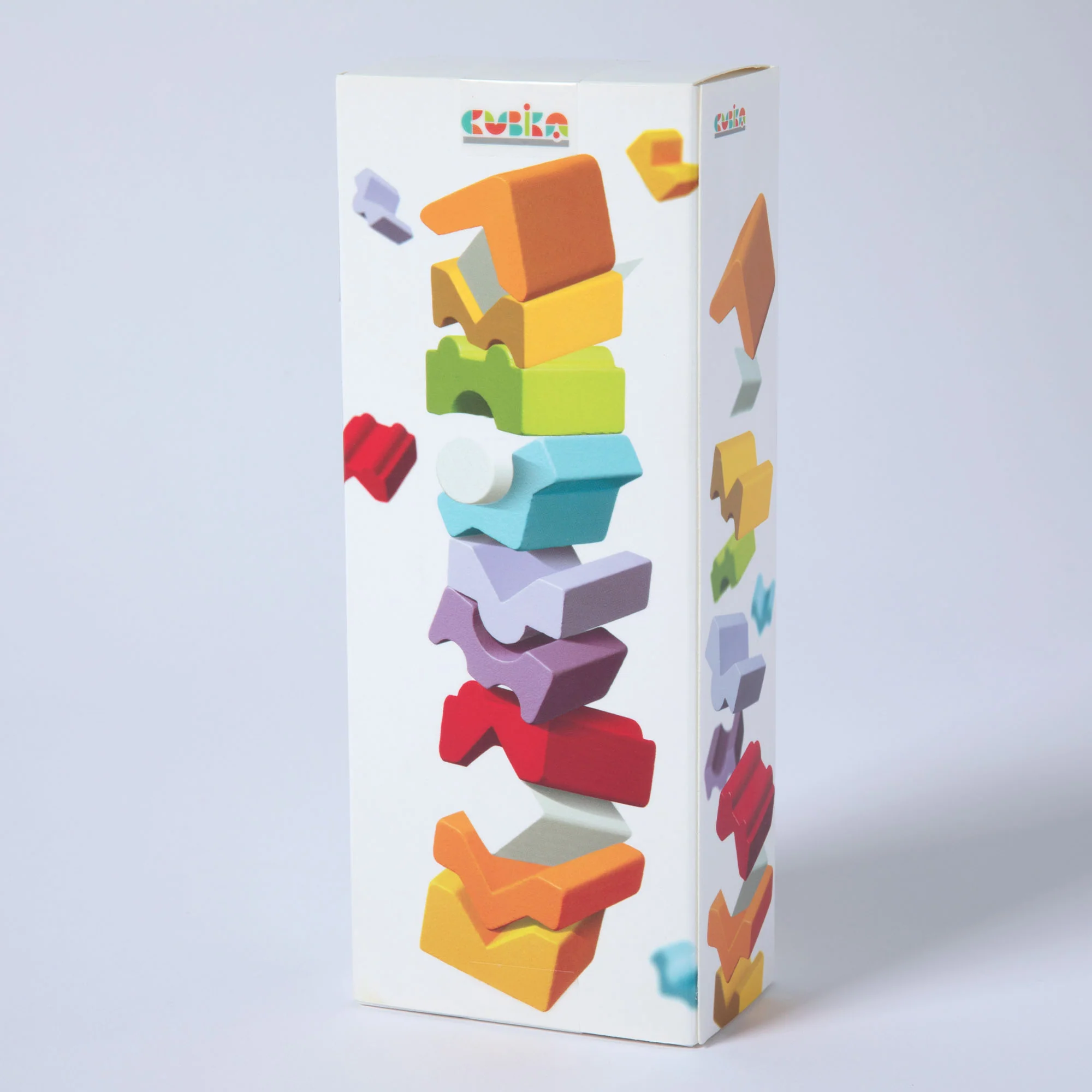Made in Ukraine Wooden Tower Stacking Puzzle - Image 2