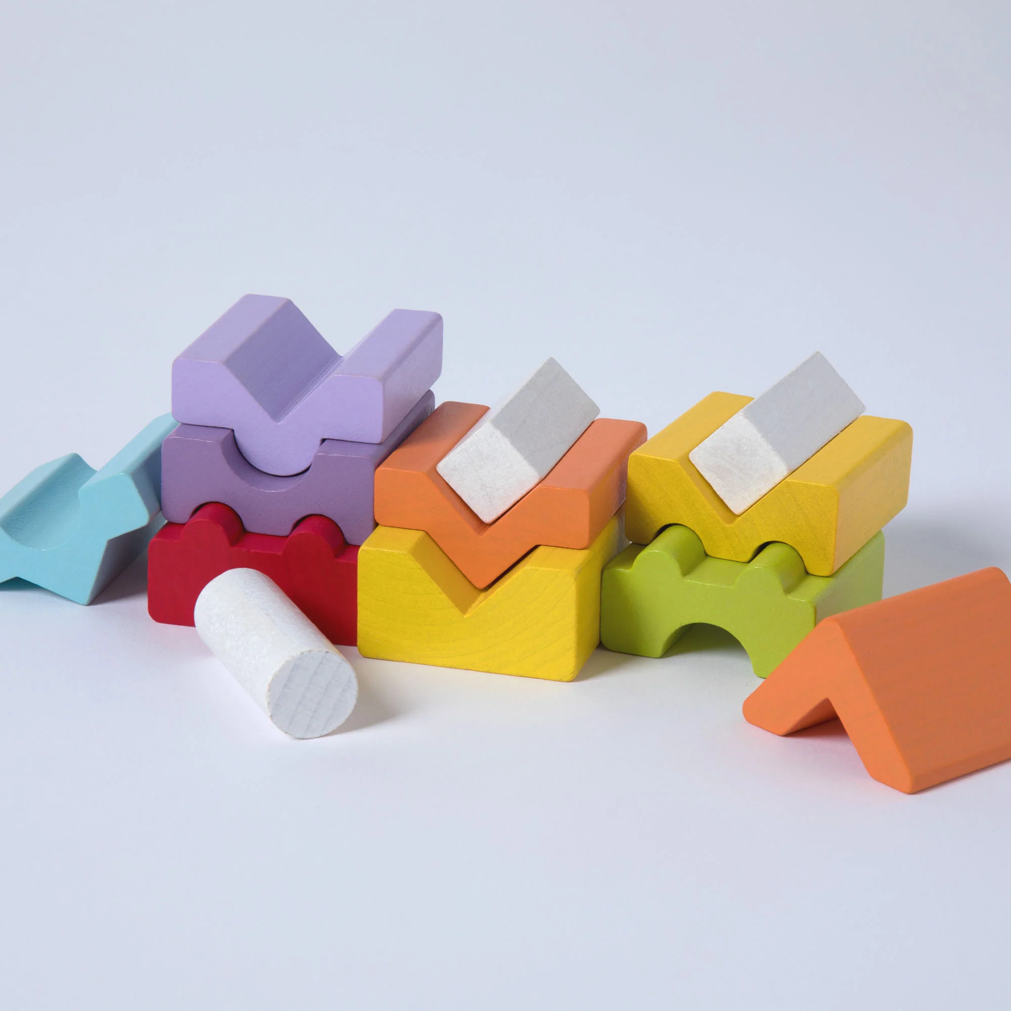 Made in Ukraine Wooden Tower Stacking Puzzle - Image 4