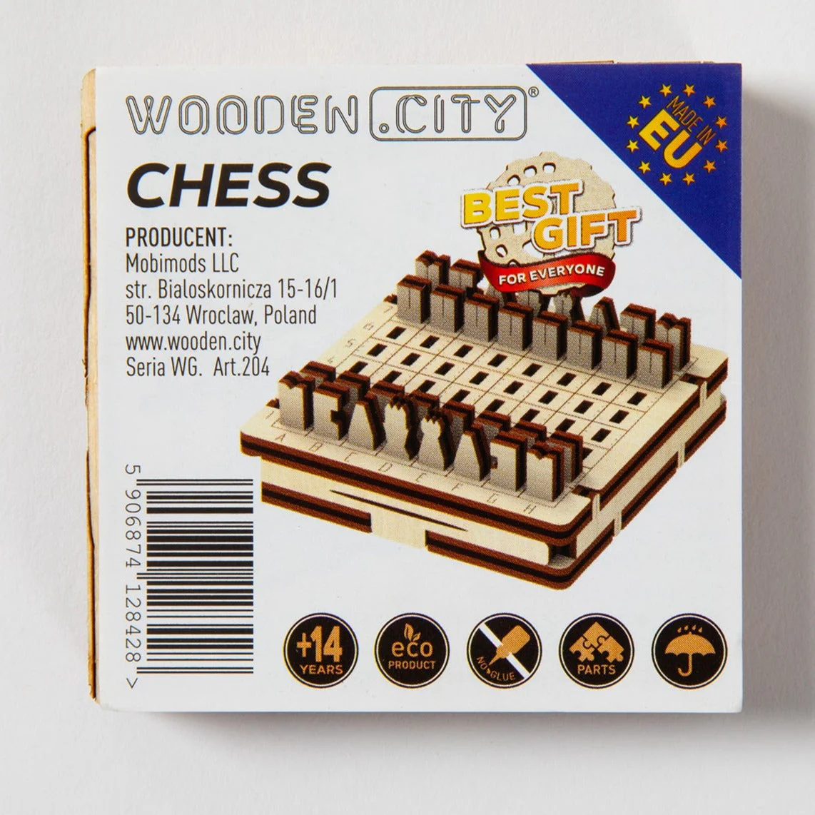 Made in Ukraine Travel Chess Set - Image 3