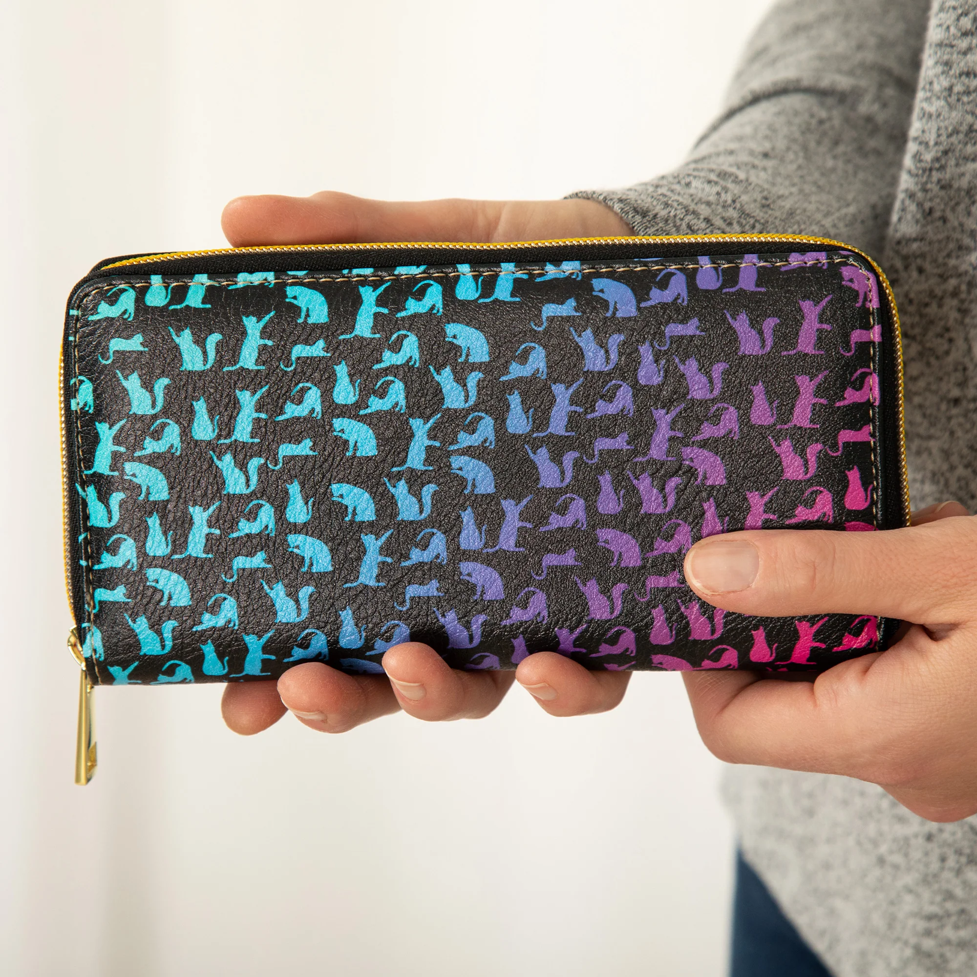 Rainbow Pets Zip Around Wallet - Image 2