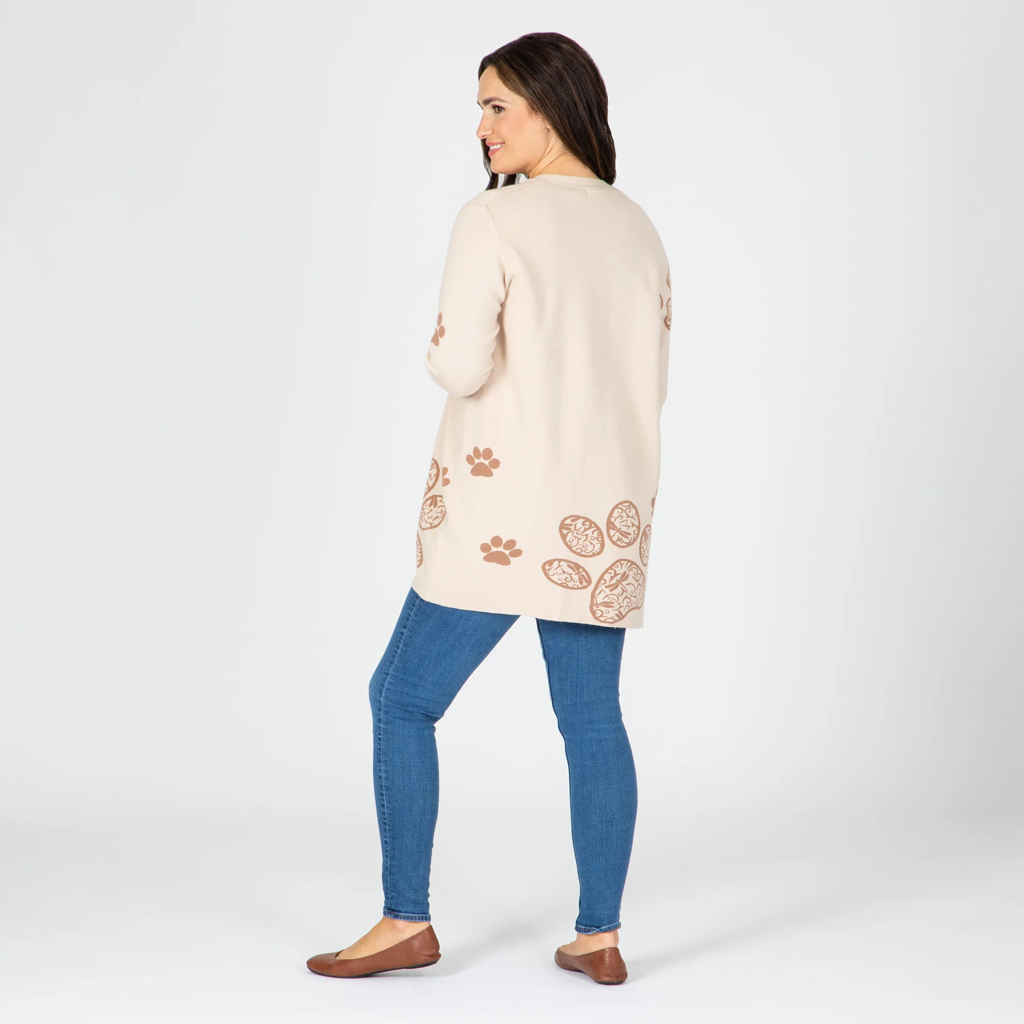 Pop of Paw Long Cardigan - Image 9