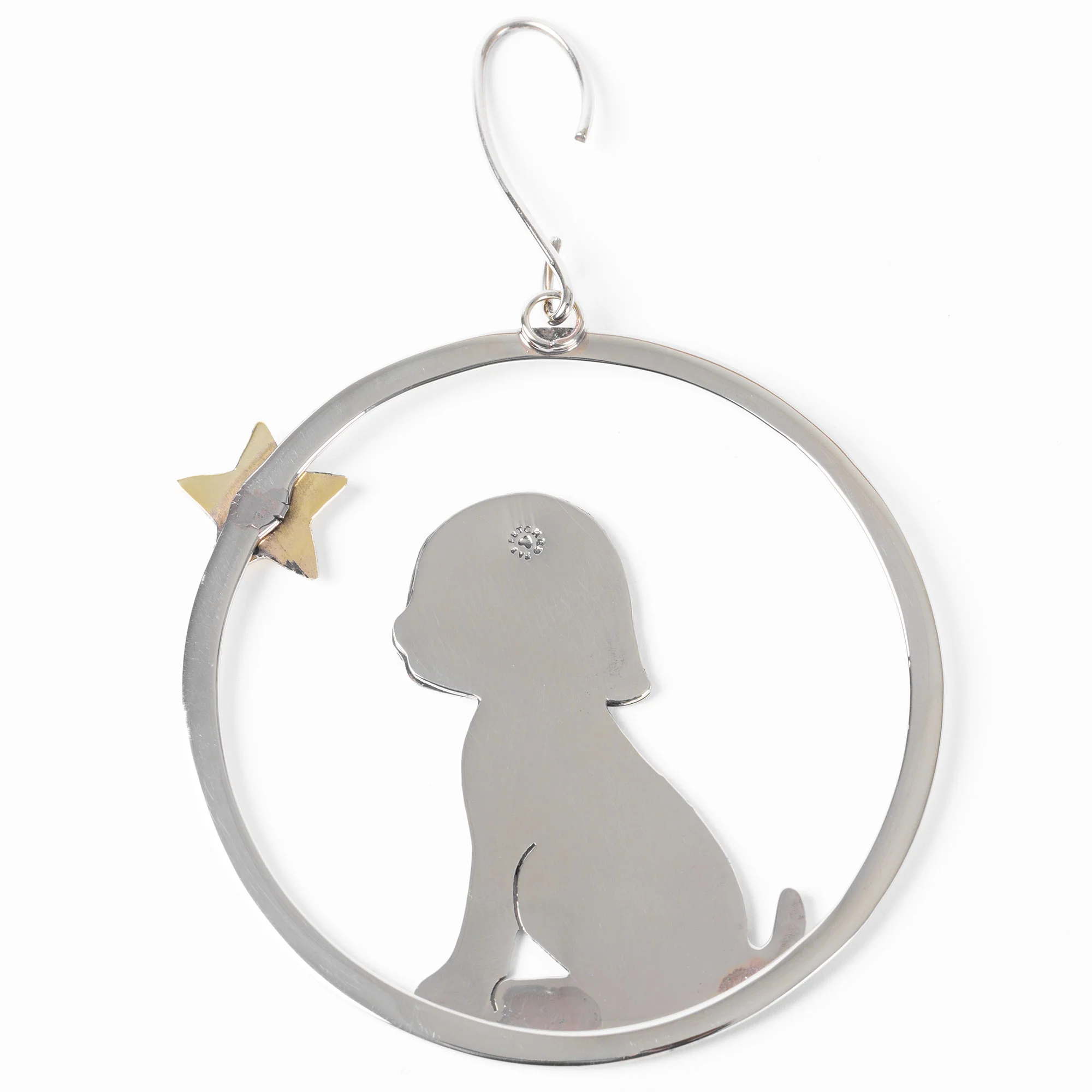 Wish Upon a Star Dog Mixed Metal Ornament - Image 3