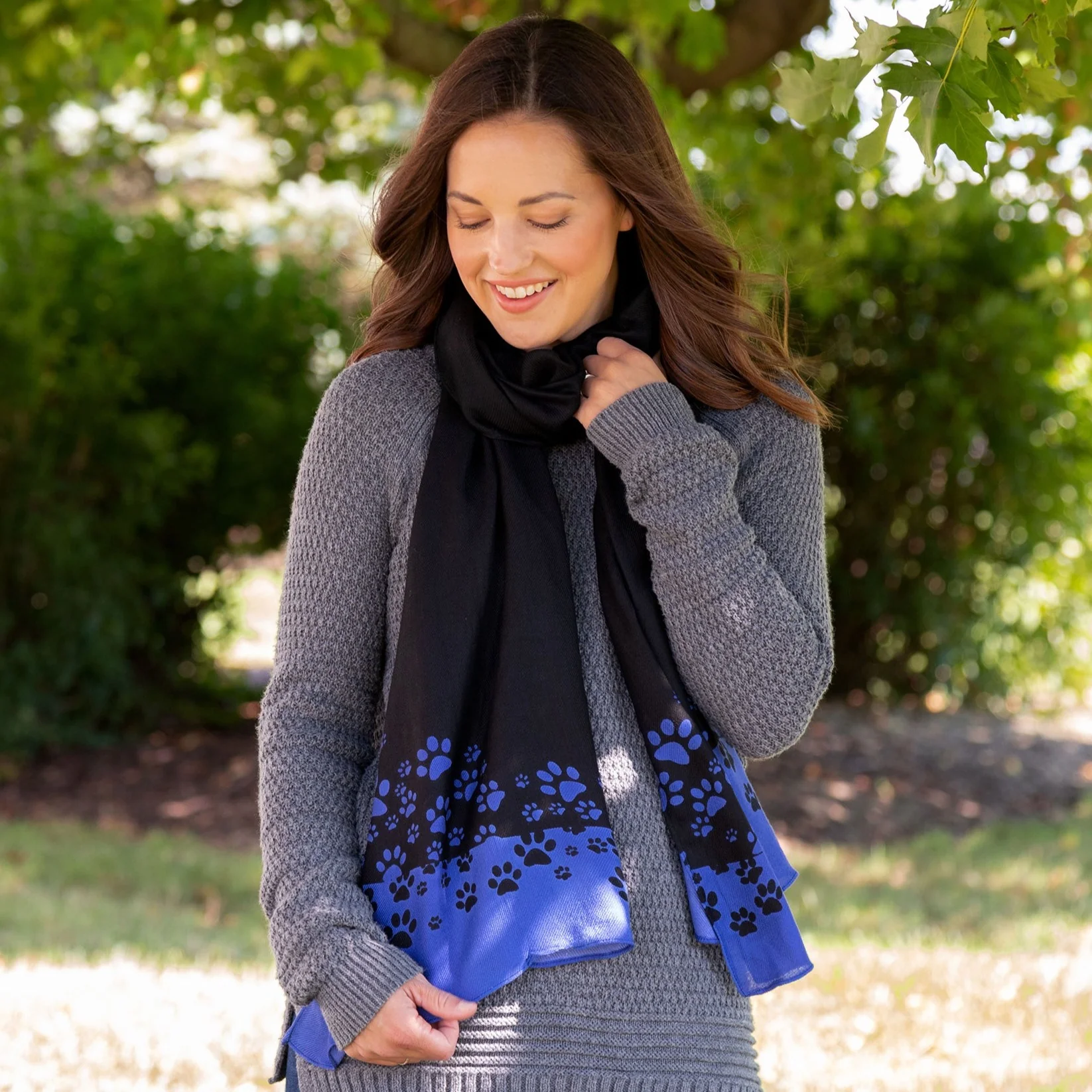 Falling Paws Twill Scarf - Image 3