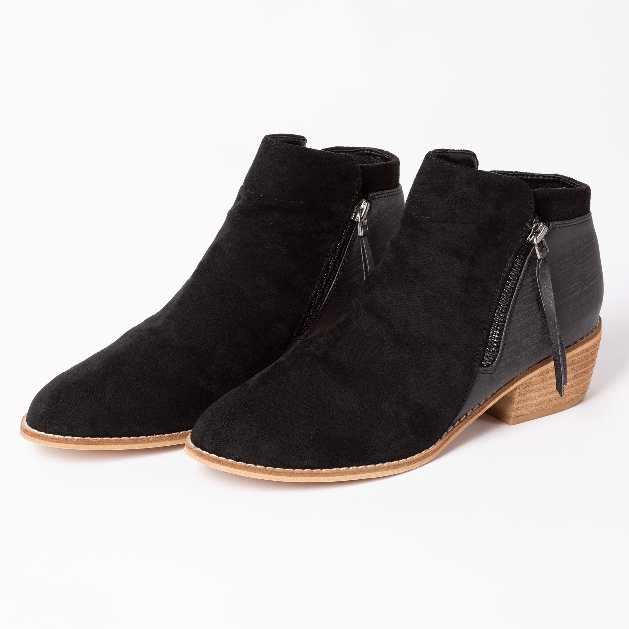 Corkys Butternut Side Zip Ankle Boots - Image 5