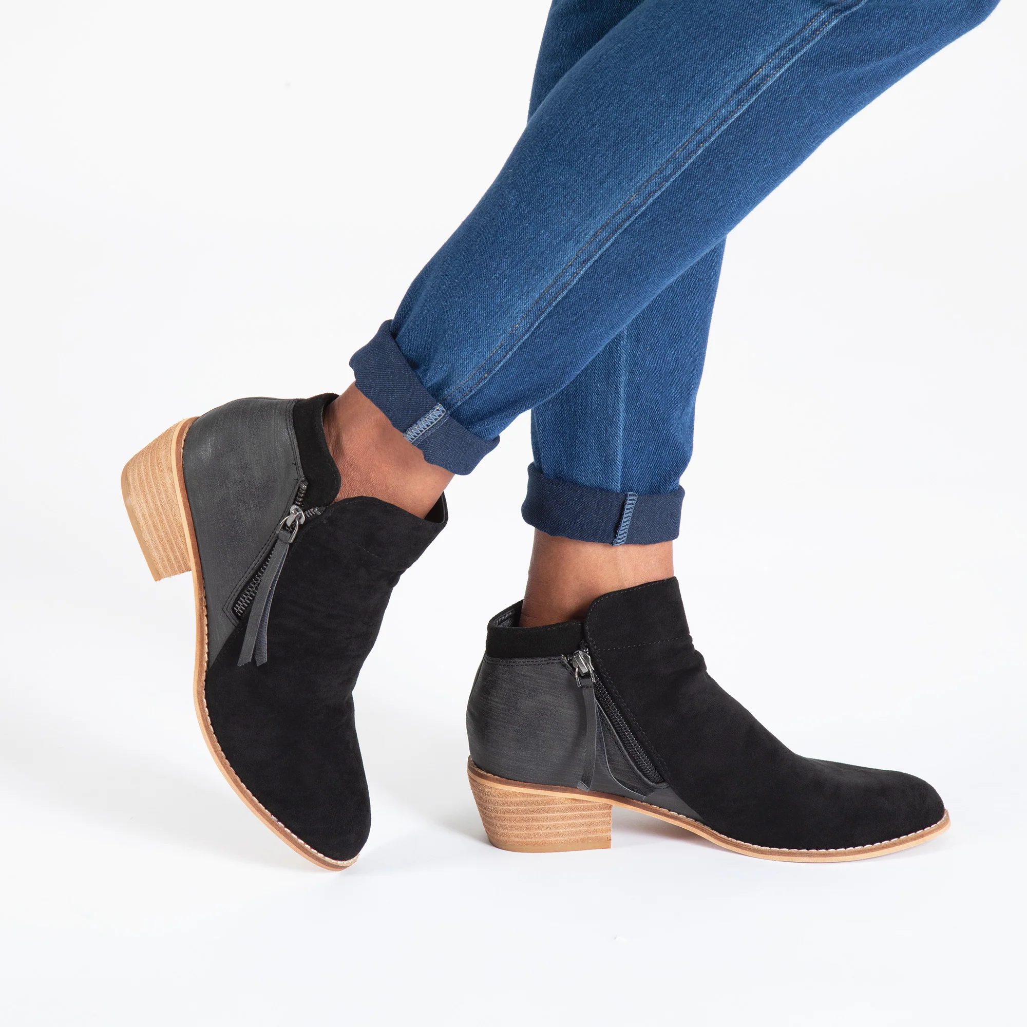 Corkys Butternut Side Zip Ankle Boots - Image 9