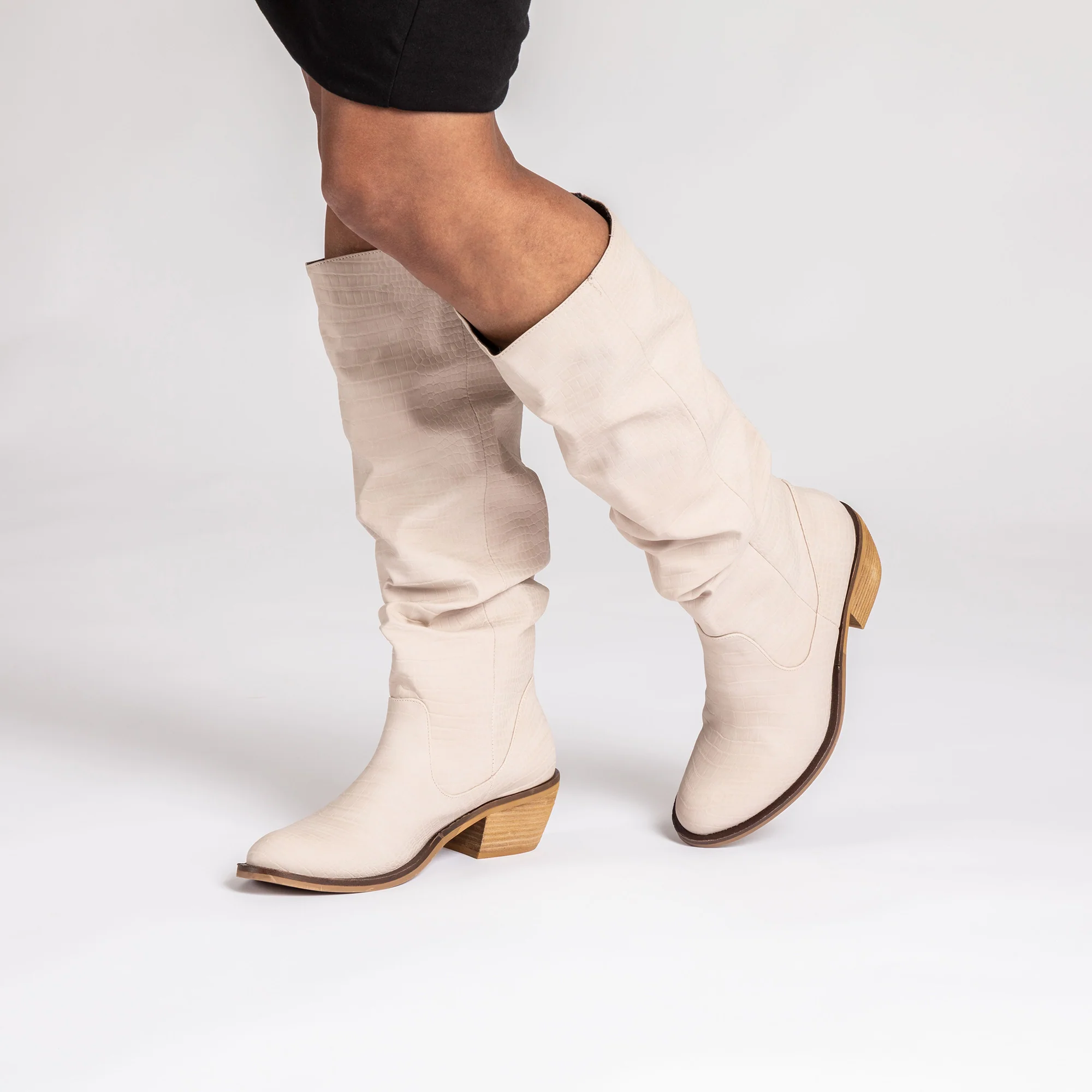 Corkys Shook Beige Tall Boots - Image 7