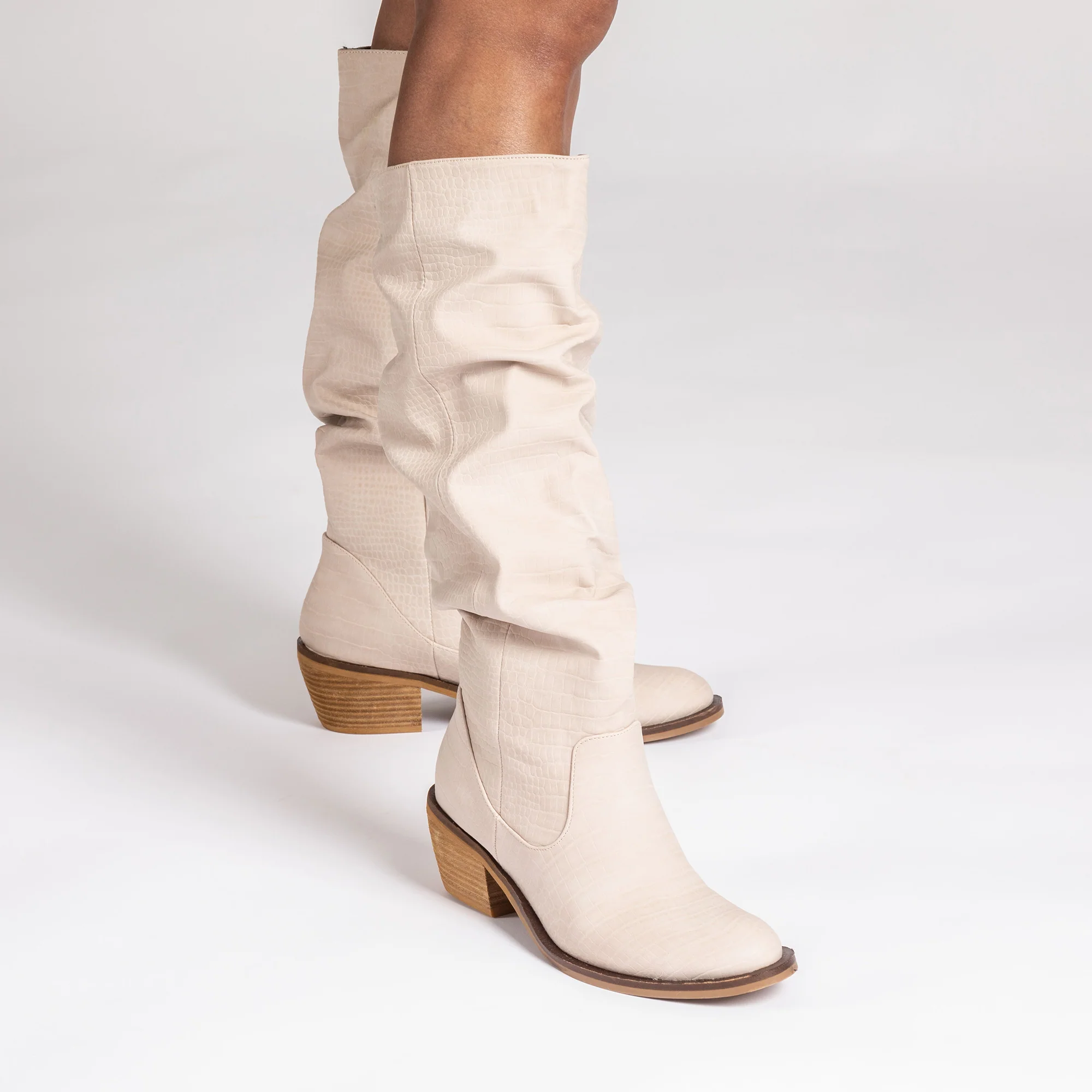 Corkys Shook Beige Tall Boots - Image 9
