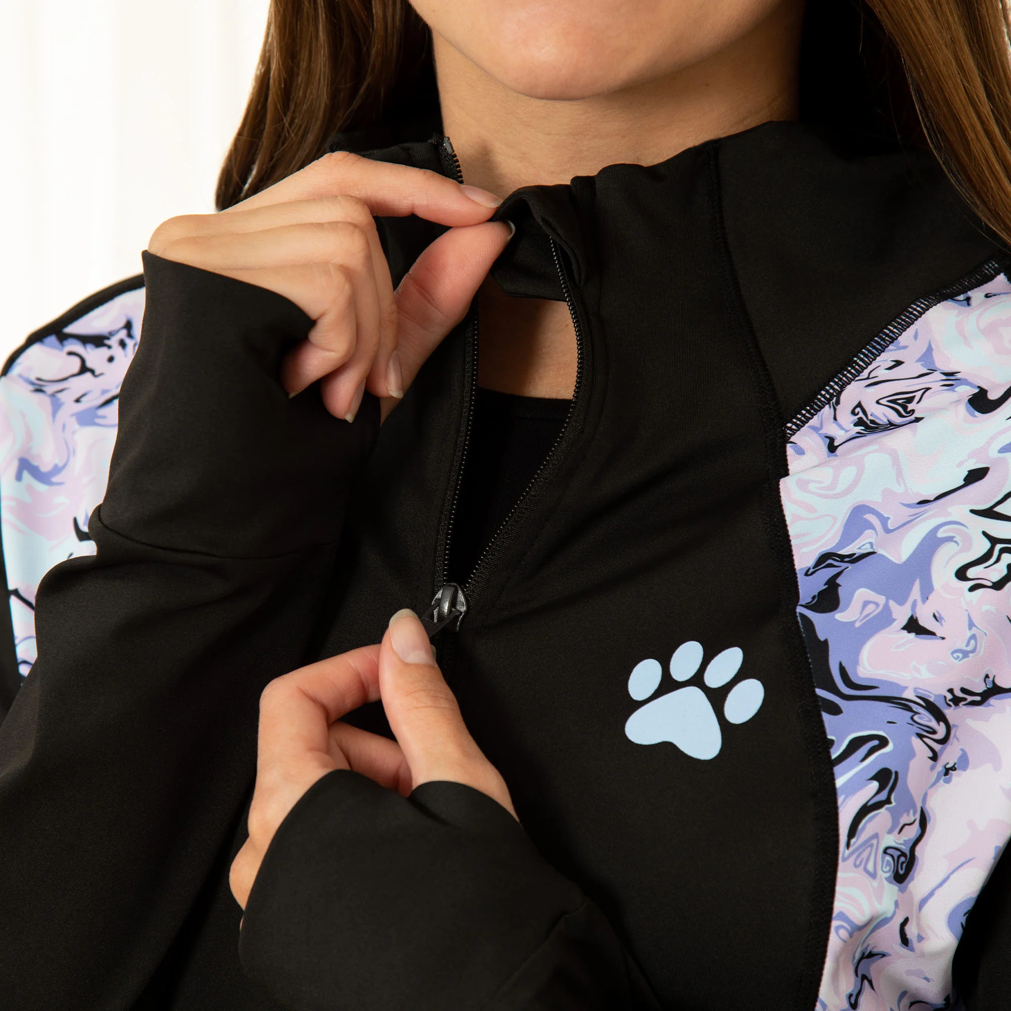 Yoga Paw Print Cross Over Separates - Image 4