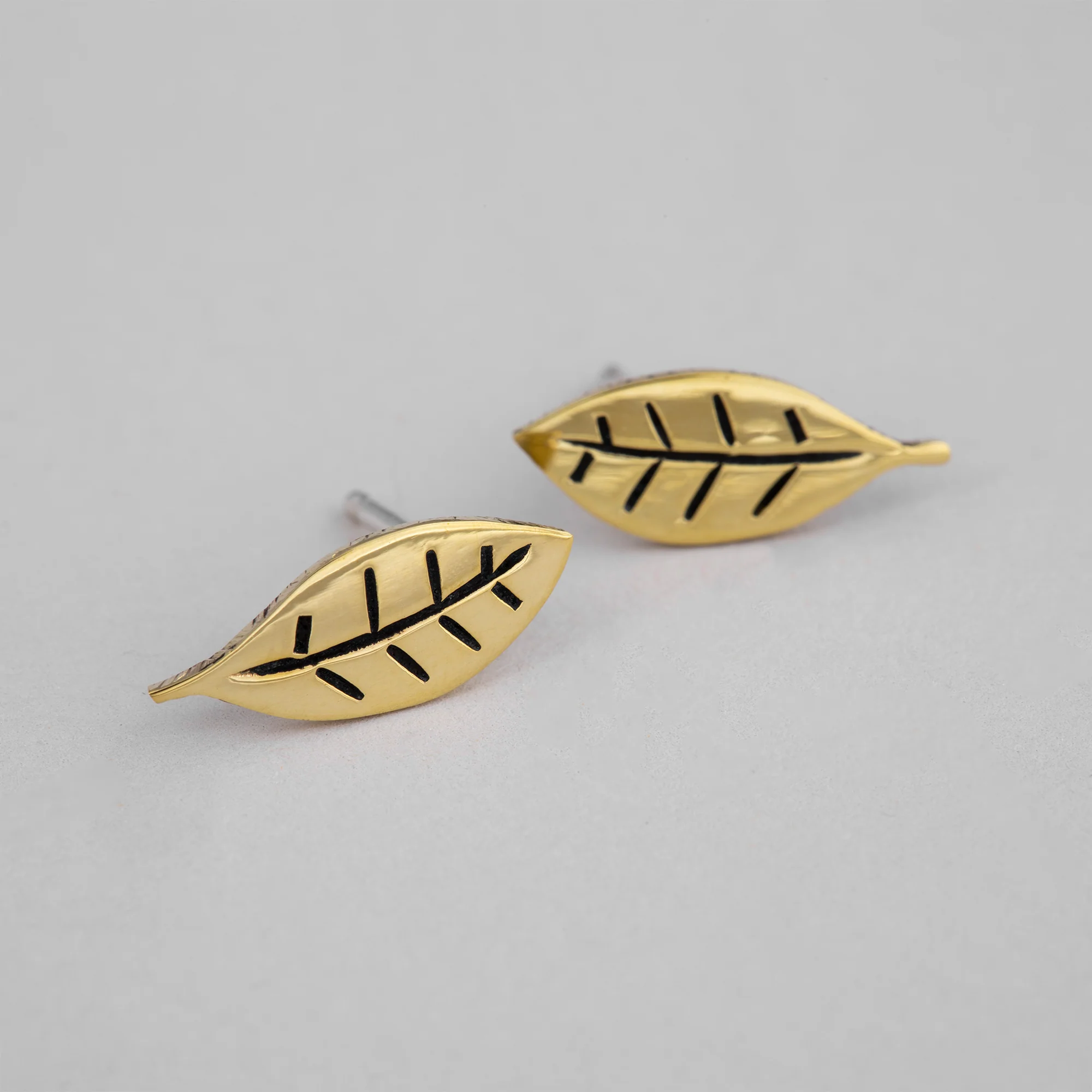 Falling Leaves Post Earrings - Image 13
