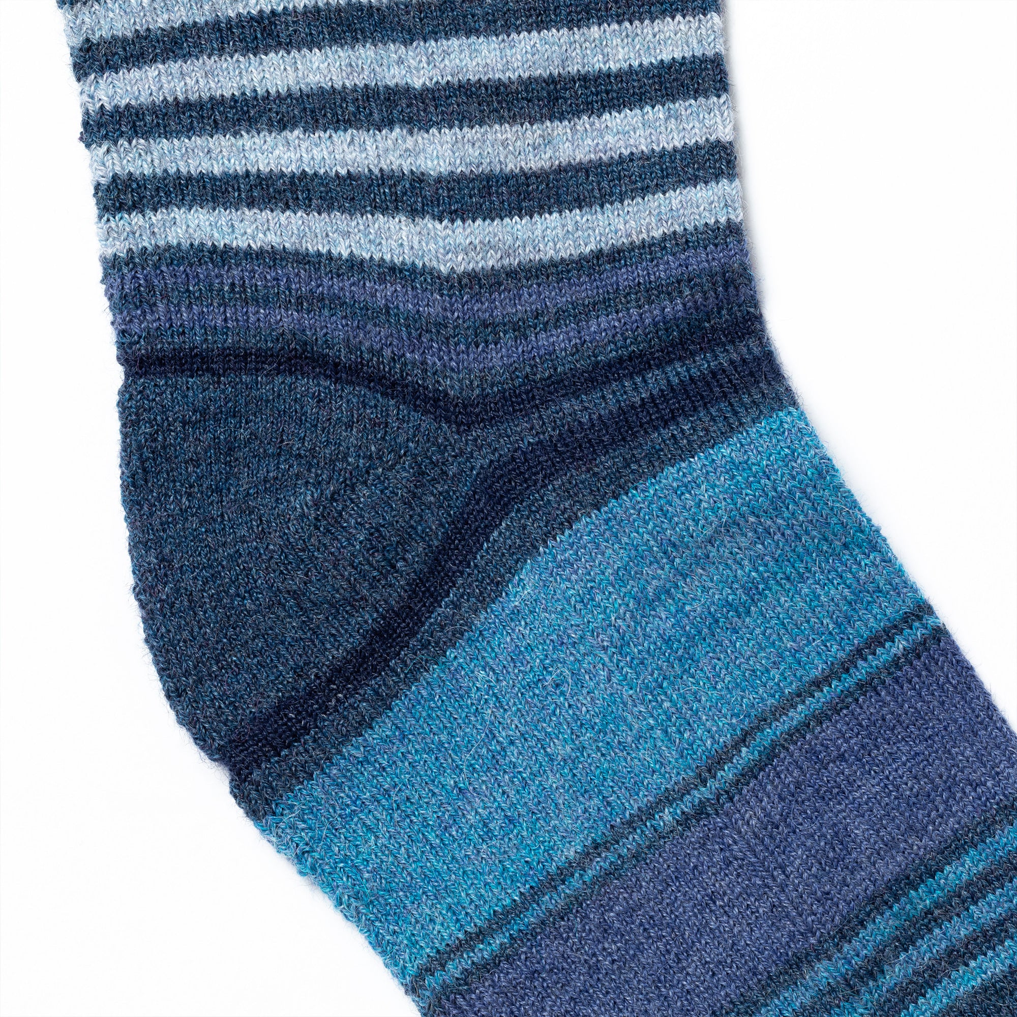 Multicolor Stripes Alpaca Socks - Image 14
