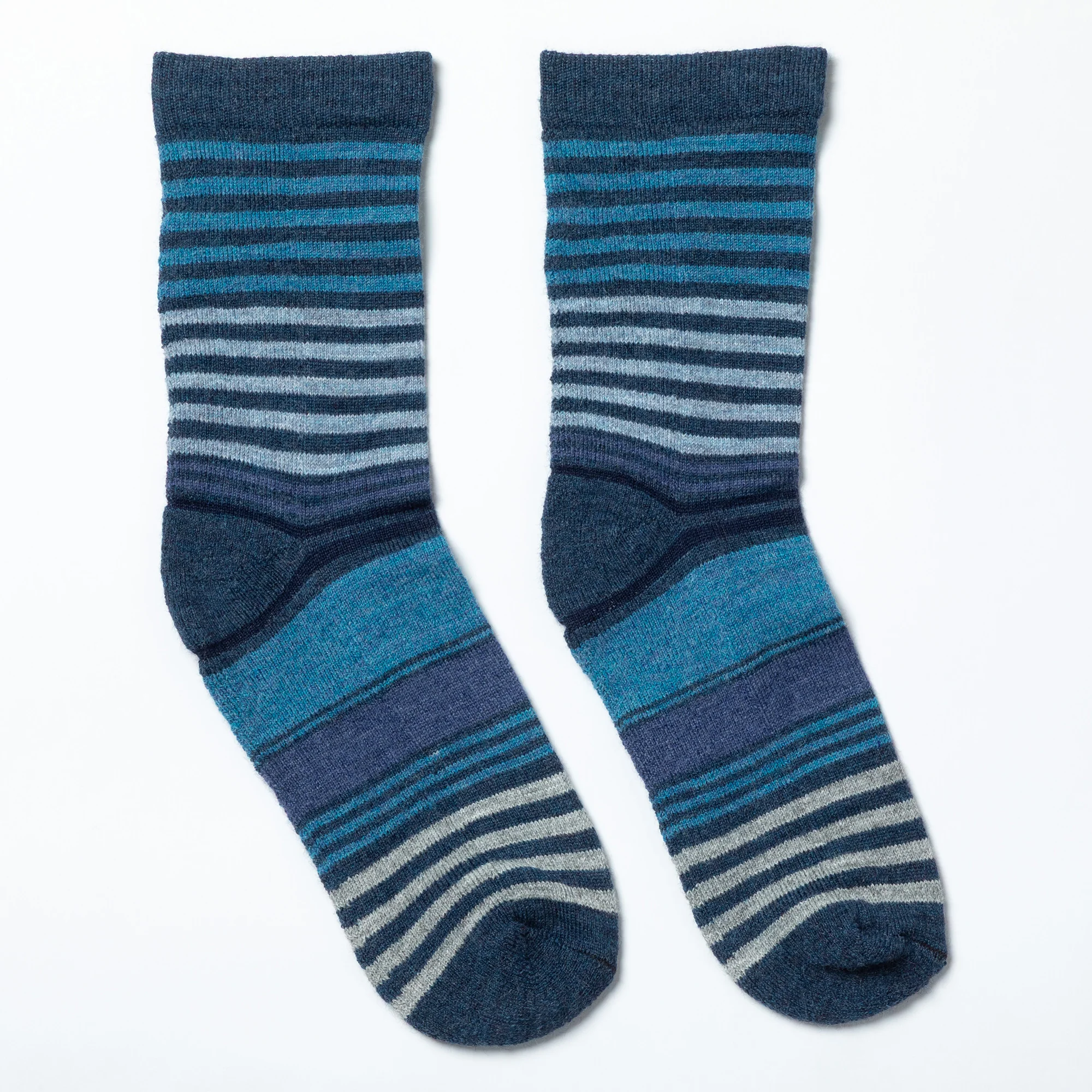 Multicolor Stripes Alpaca Socks - Image 15