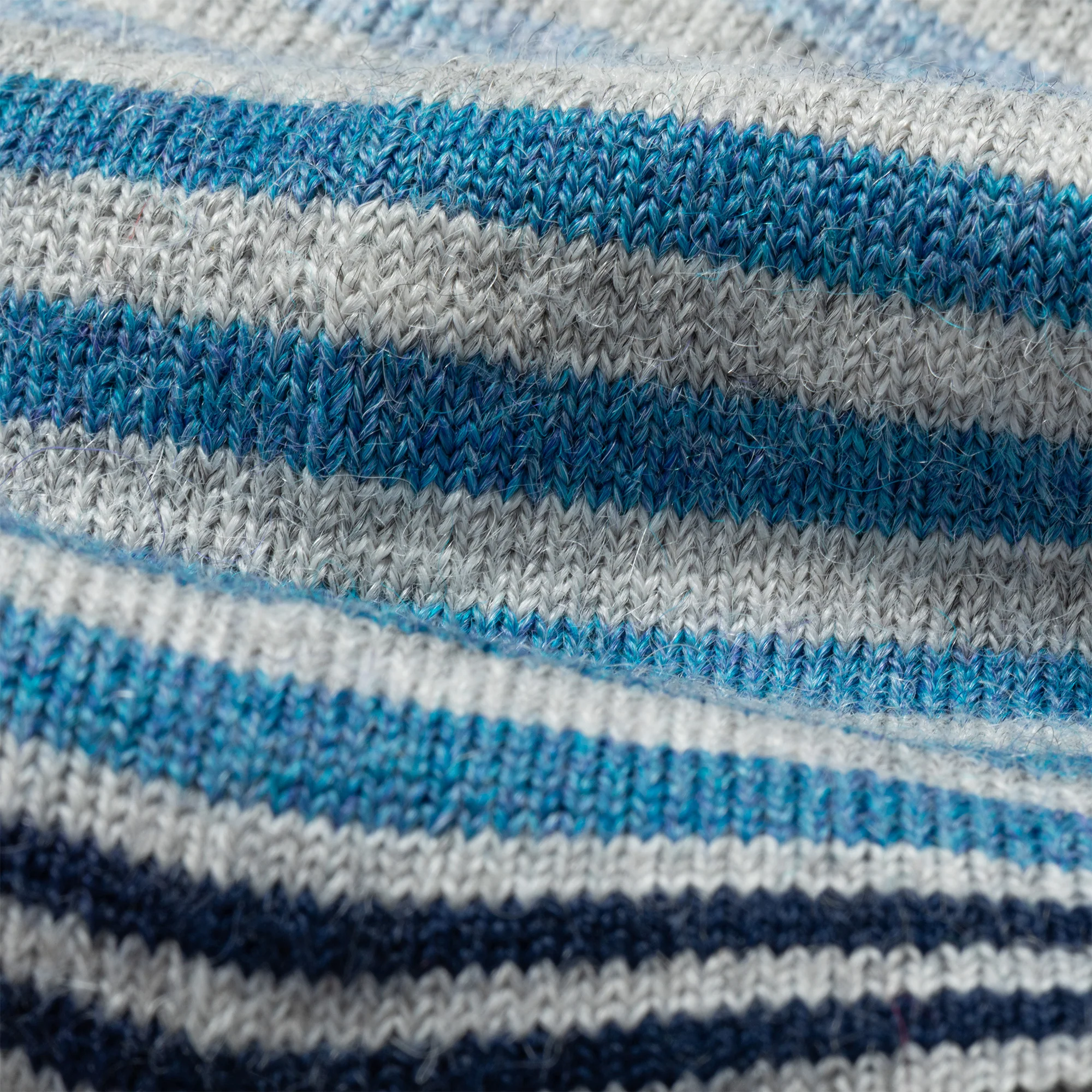Multicolor Stripes Alpaca Socks - Image 17