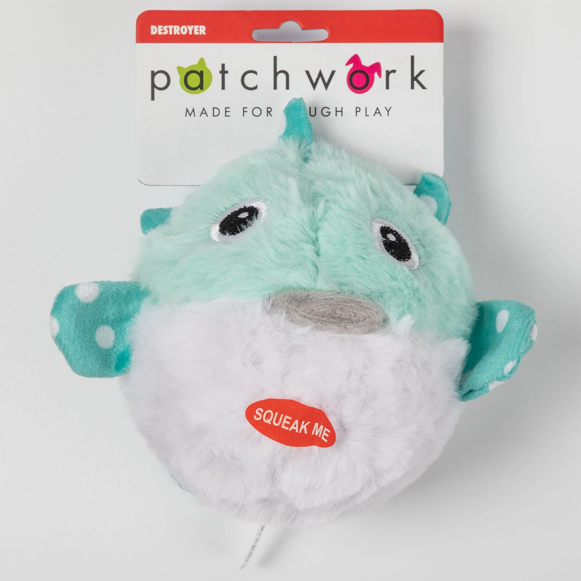 Patchwork Pet Pricklets Puffer Fish Dog Toy - Image 3