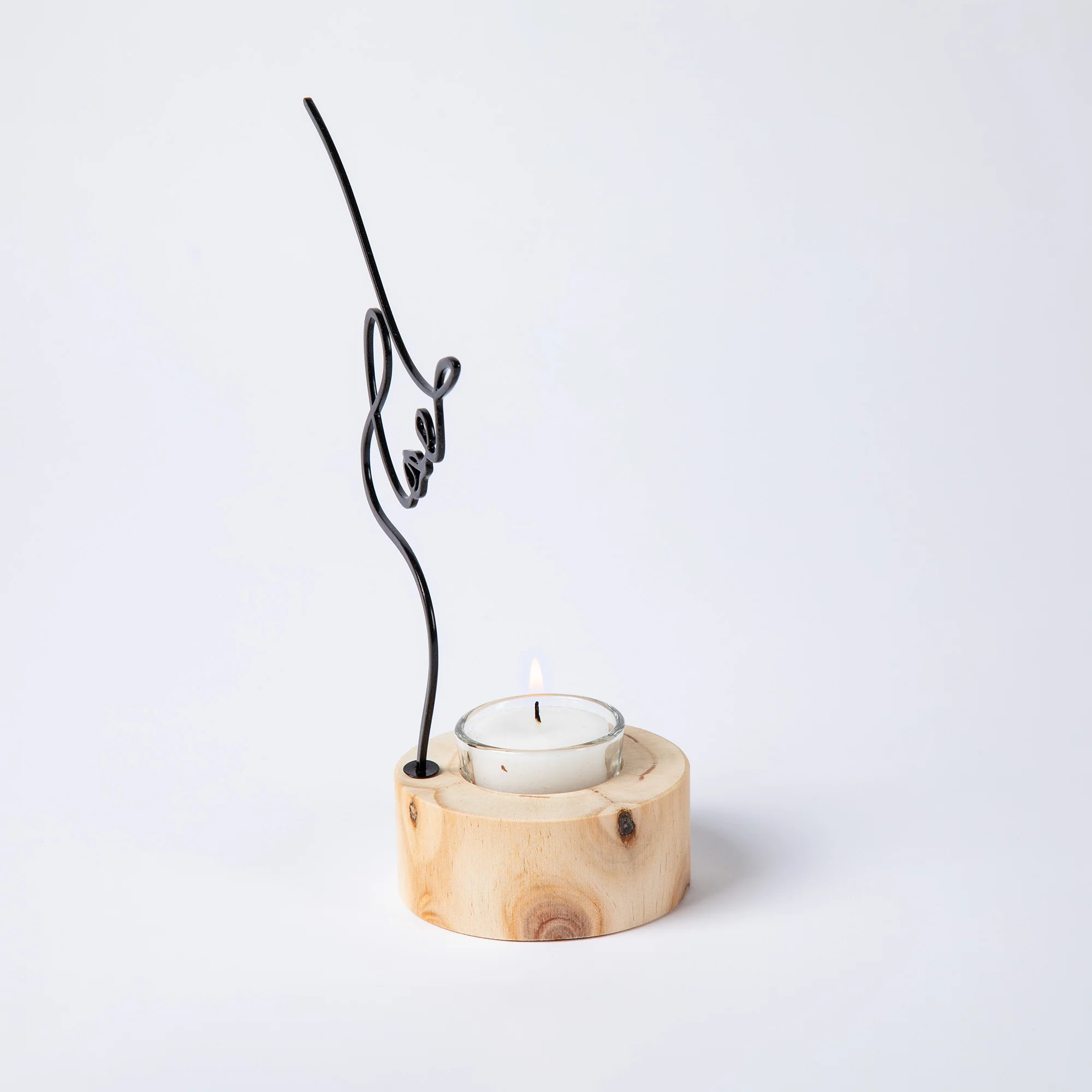 Silhouette Of Beauty Tealight Candle Holder - Image 7