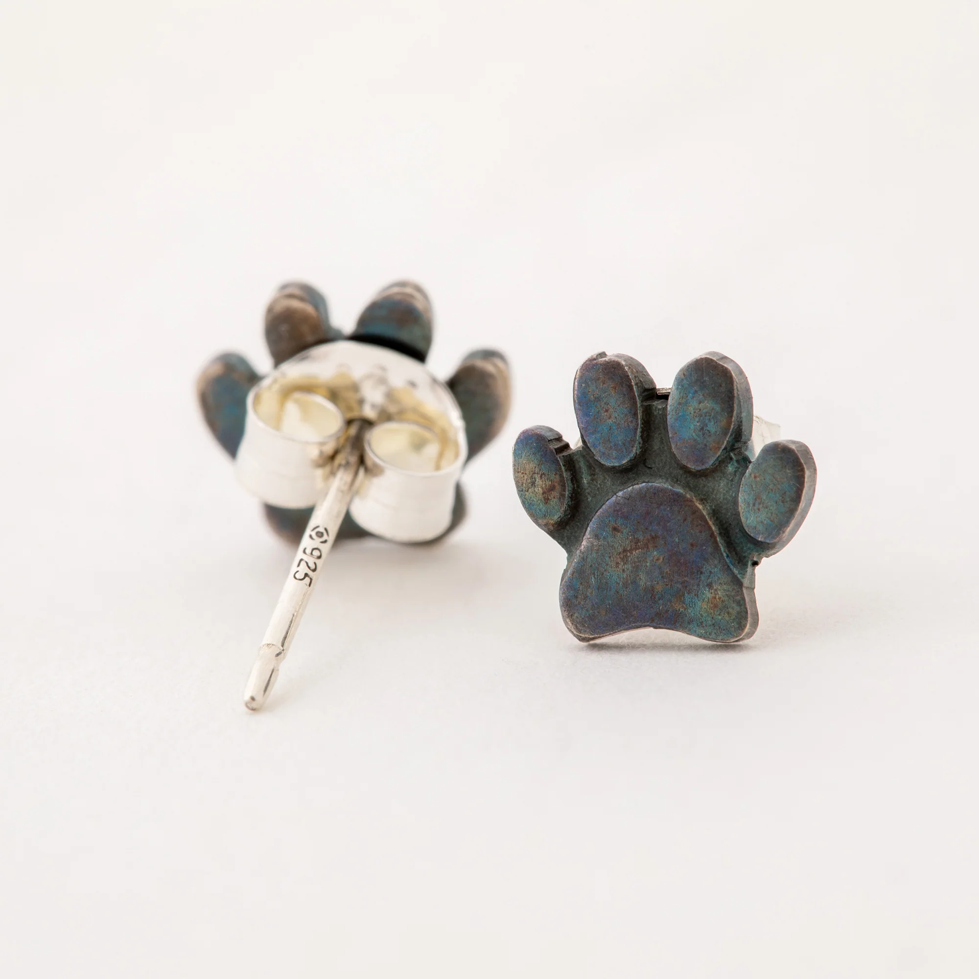 All Over Paws Post Earrings - Set of 3 - Image 4