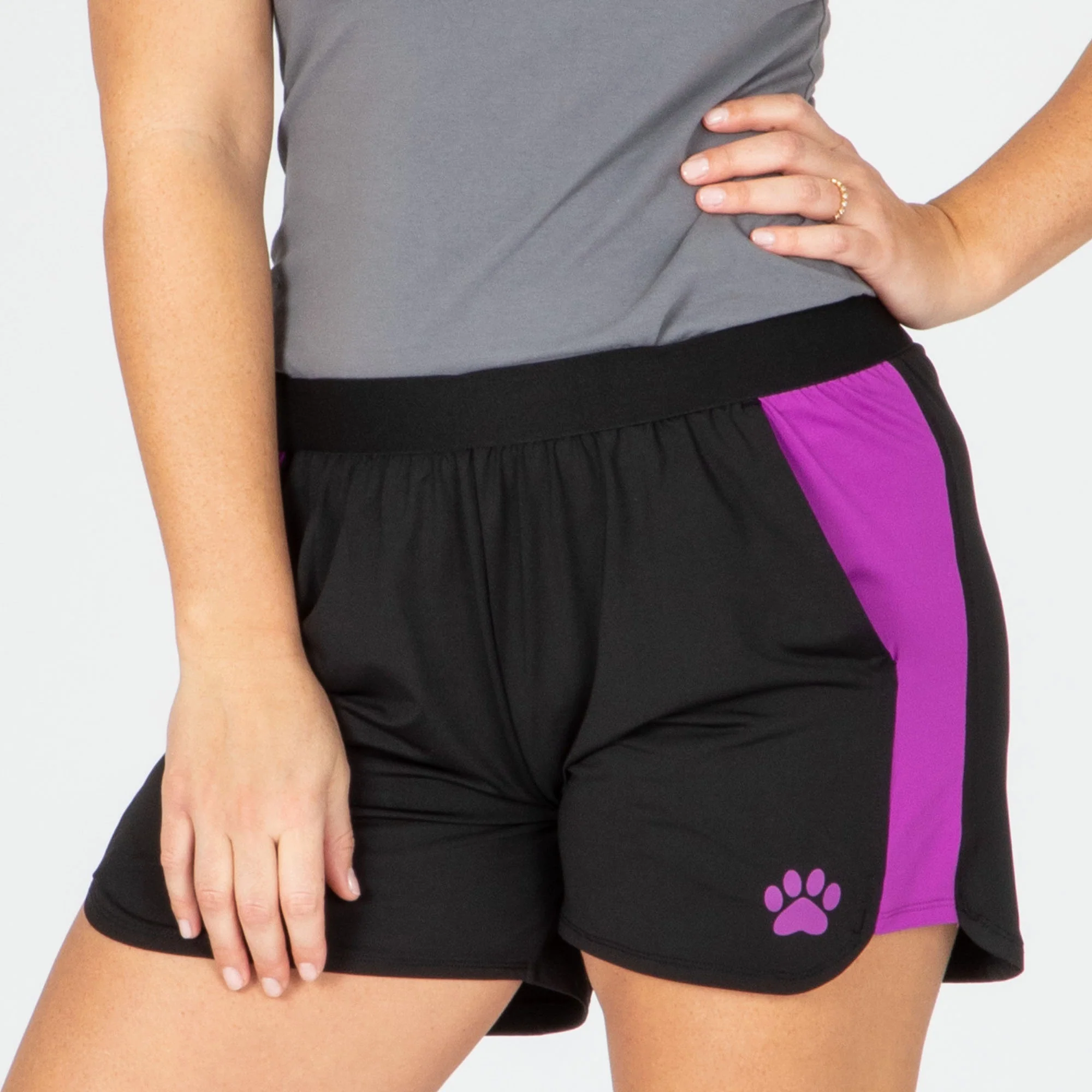 Quick Dry Paw Print Shorts - Image 12