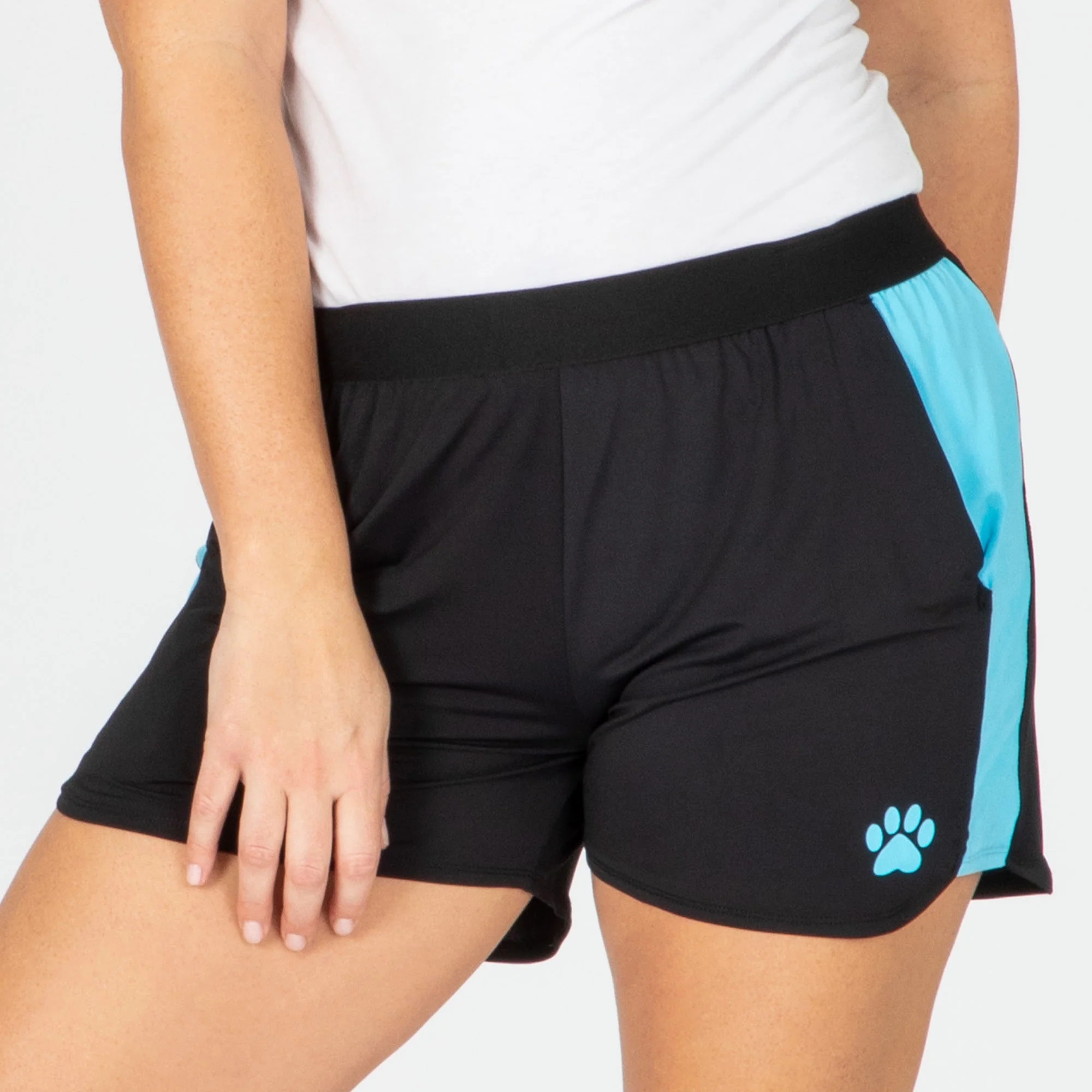 Quick Dry Paw Print Shorts - Image 2