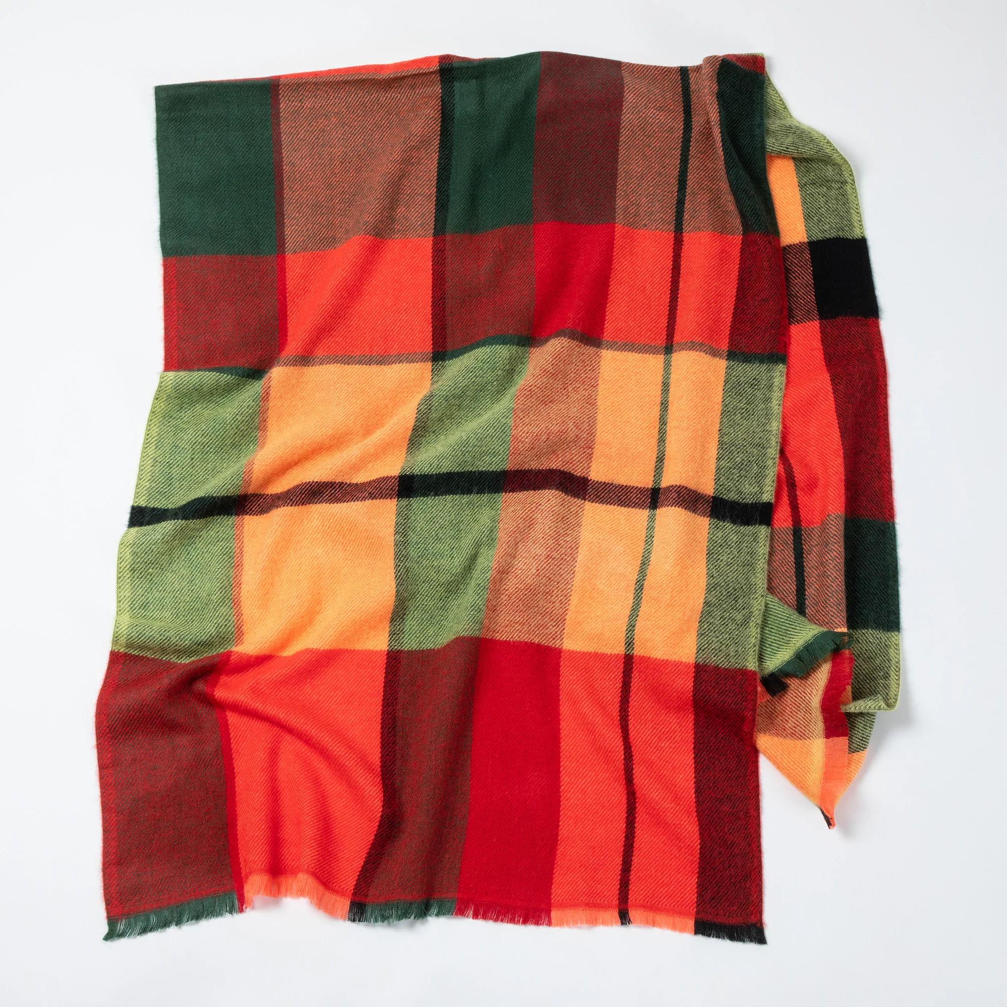 Plaid Chunky Scarf - Image 13