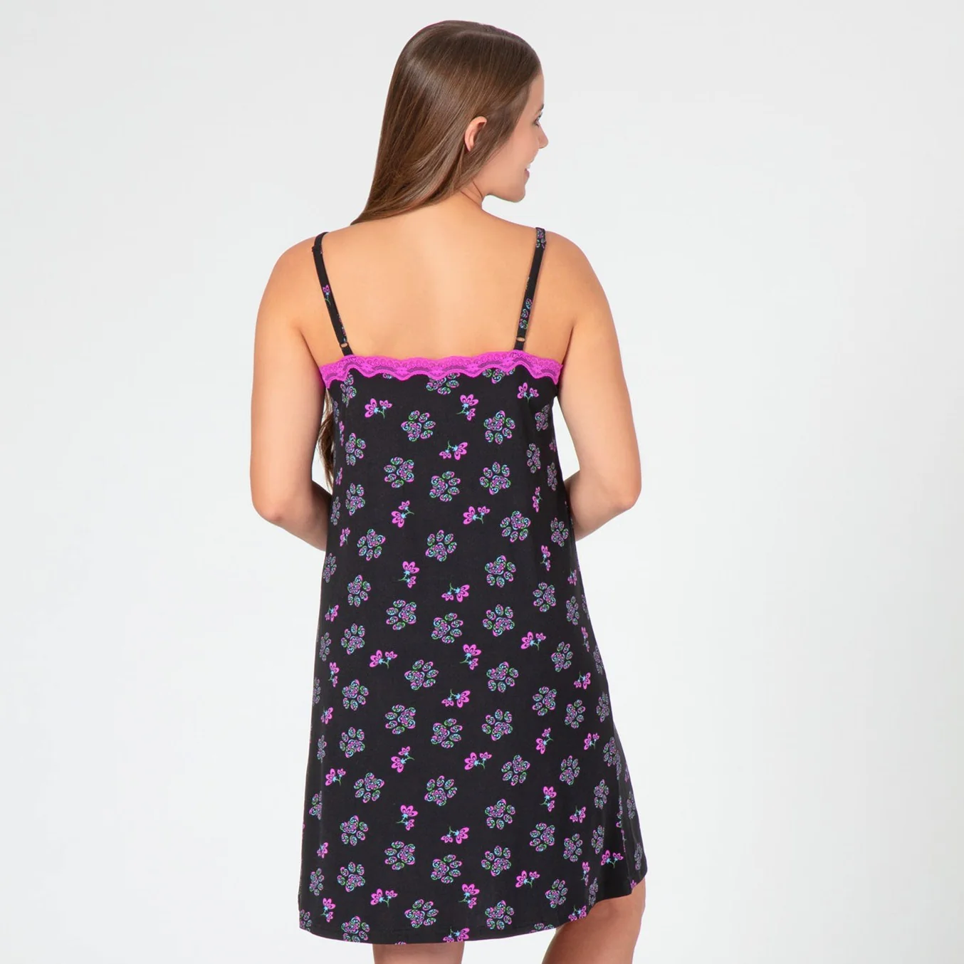 Flowers & Swirls Paw Prints Soft Touch Pajamas - Image 5