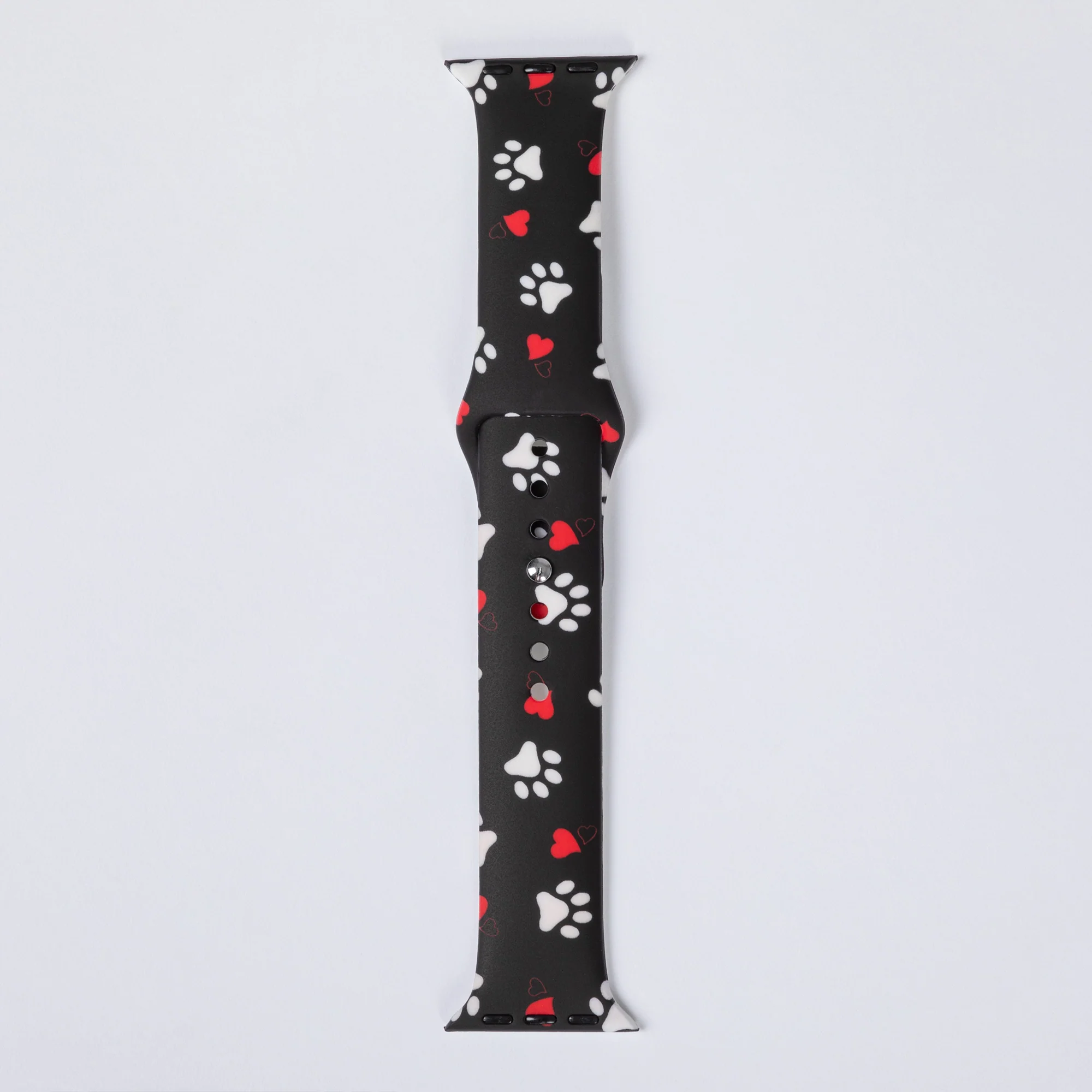 Patterned Silicone Apple Watch Band 38mm/40mm/41mm 42mm/44mm - Image 11