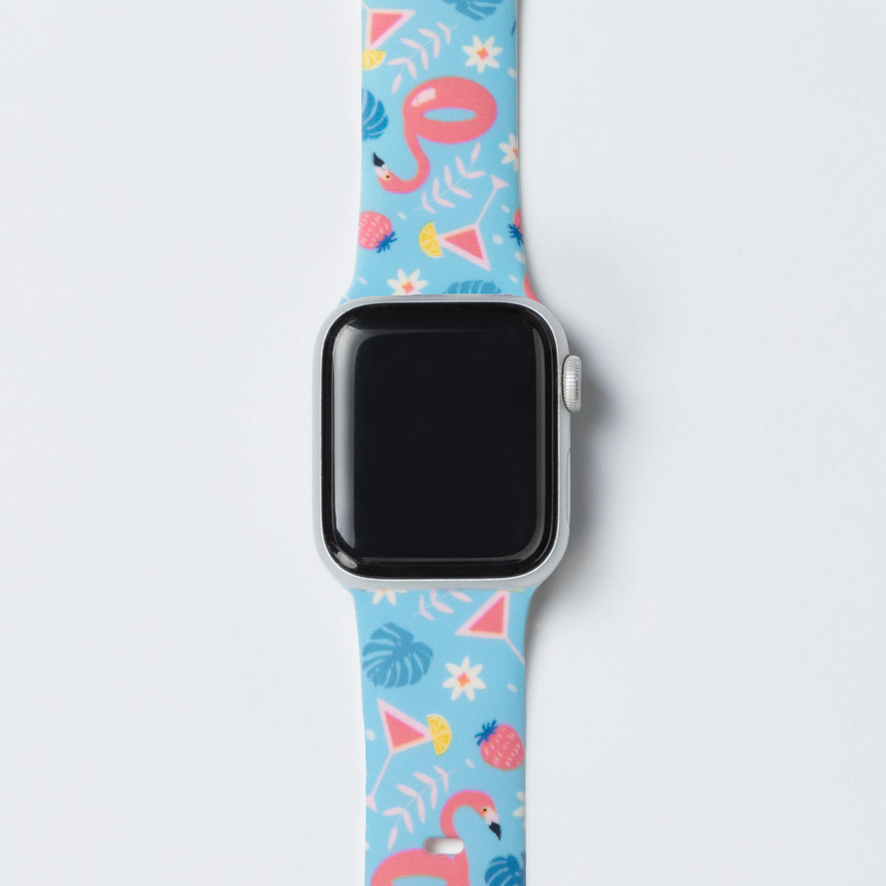 Patterned Silicone Apple Watch Band 38mm/40mm/41mm 42mm/44mm - Image 34