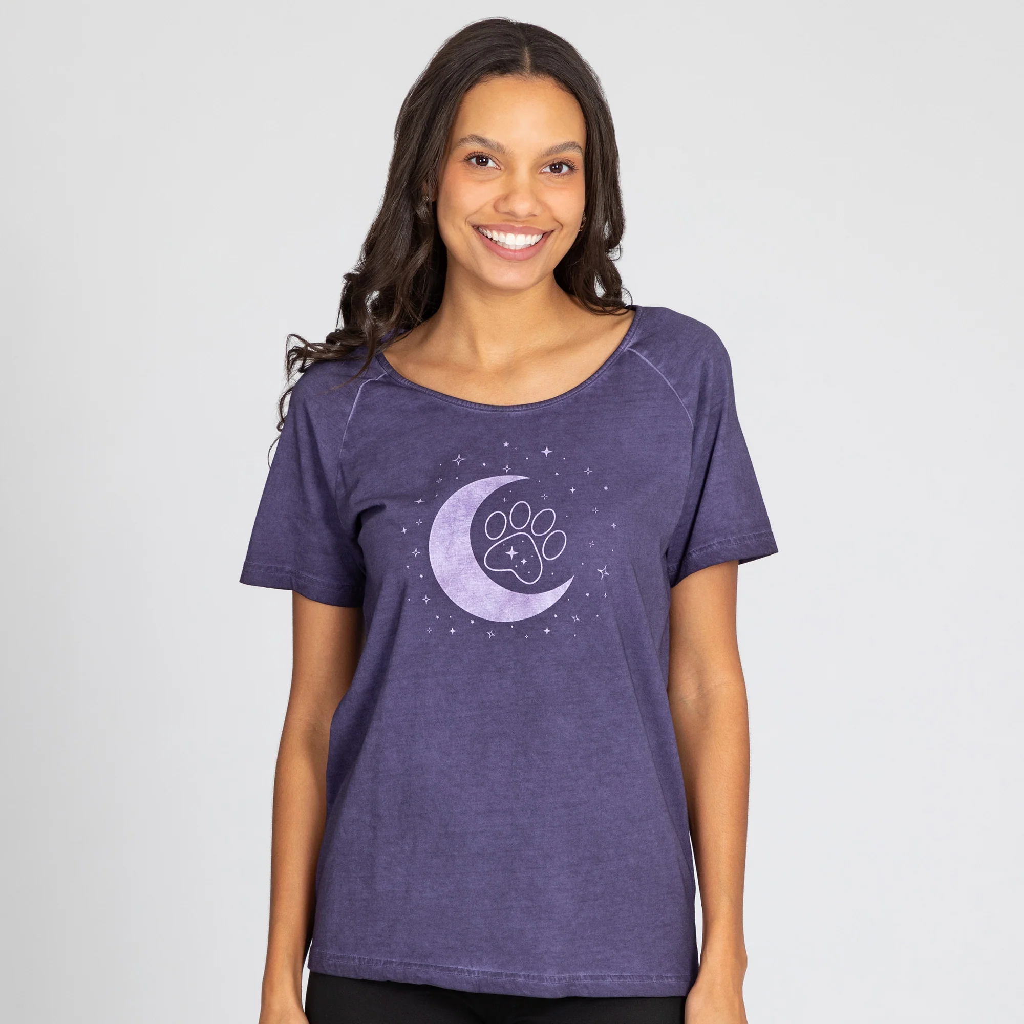 Pet & Moon Acid Wash Tee - Image 15