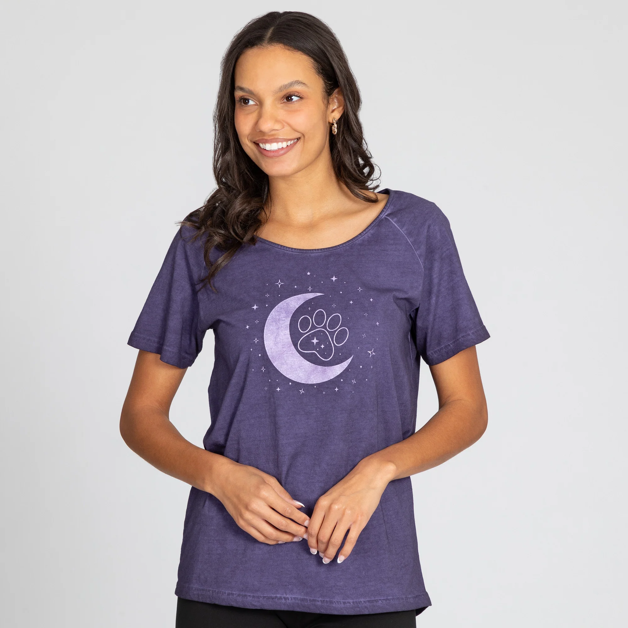 Pet & Moon Acid Wash Tee - Image 16