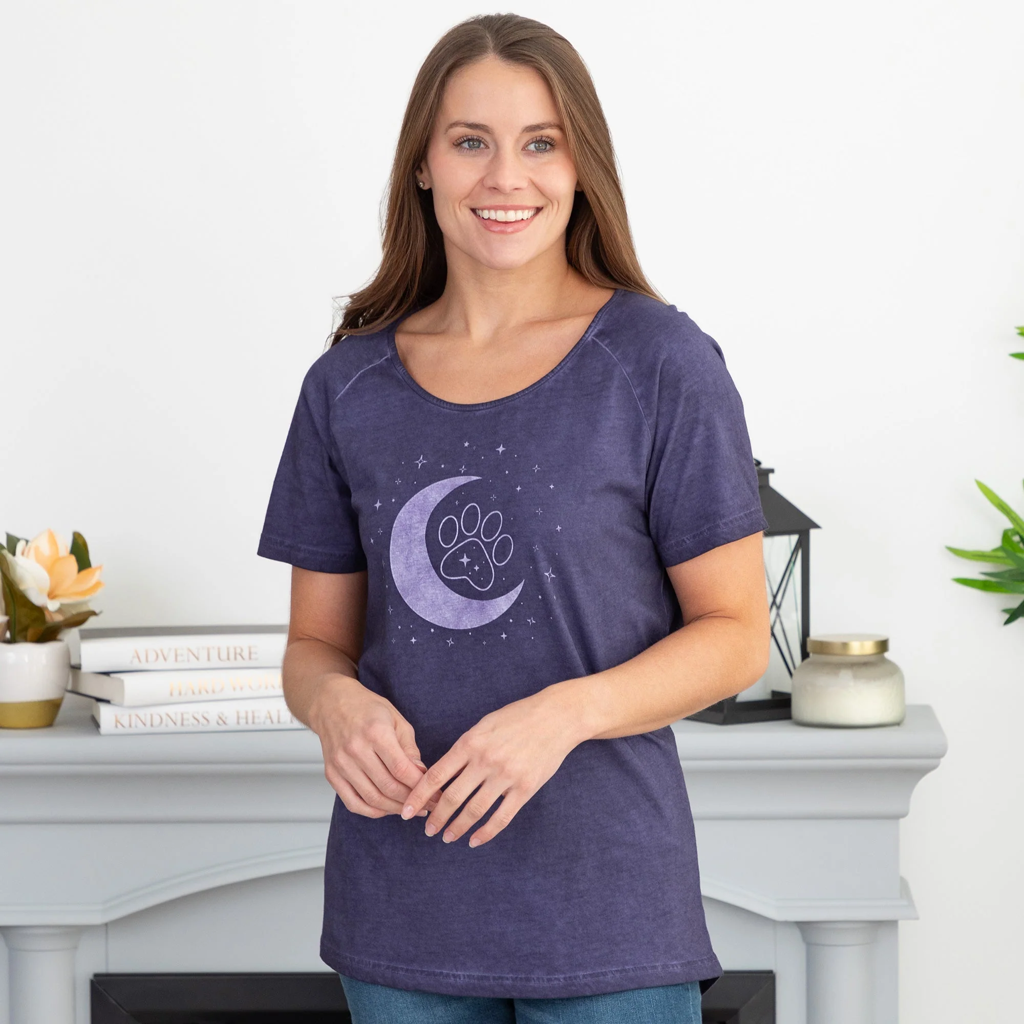 Pet & Moon Acid Wash Tee - Image 19