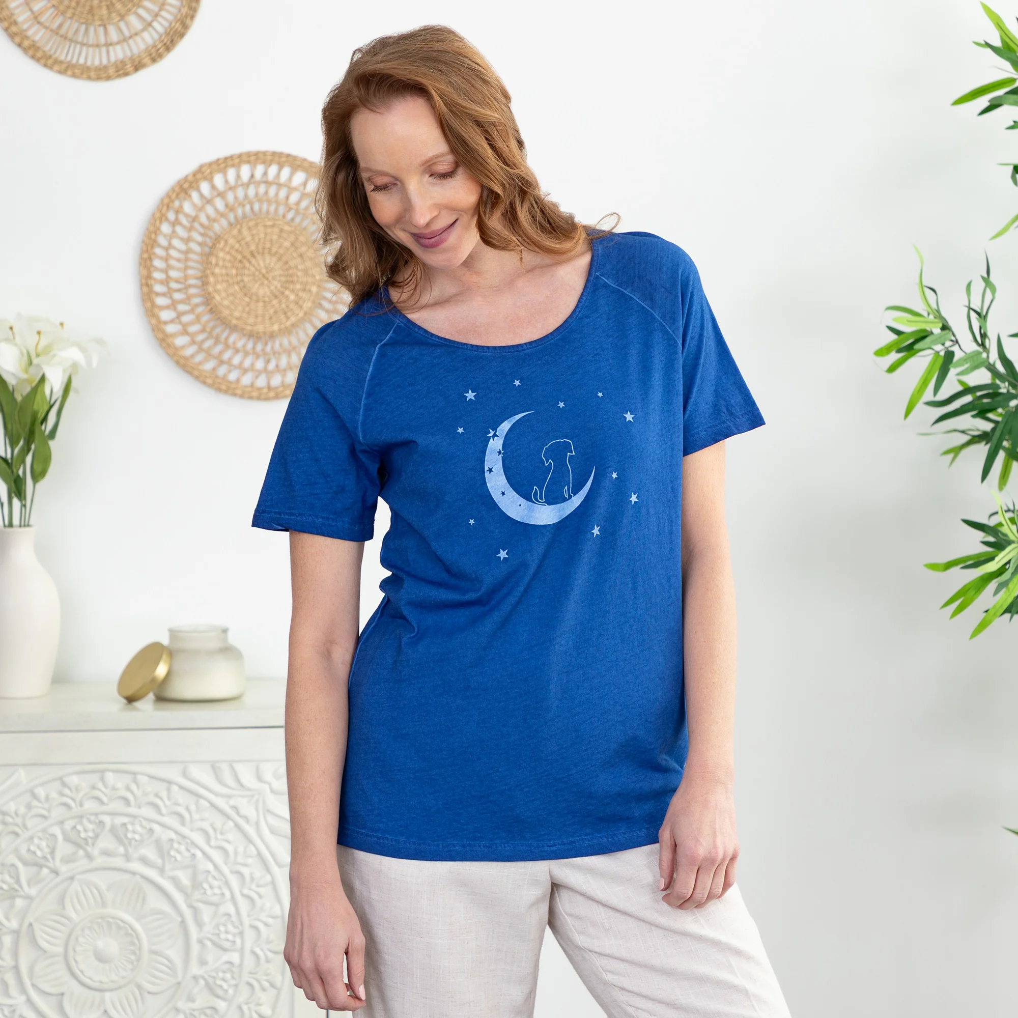 Pet & Moon Acid Wash Tee - Image 25