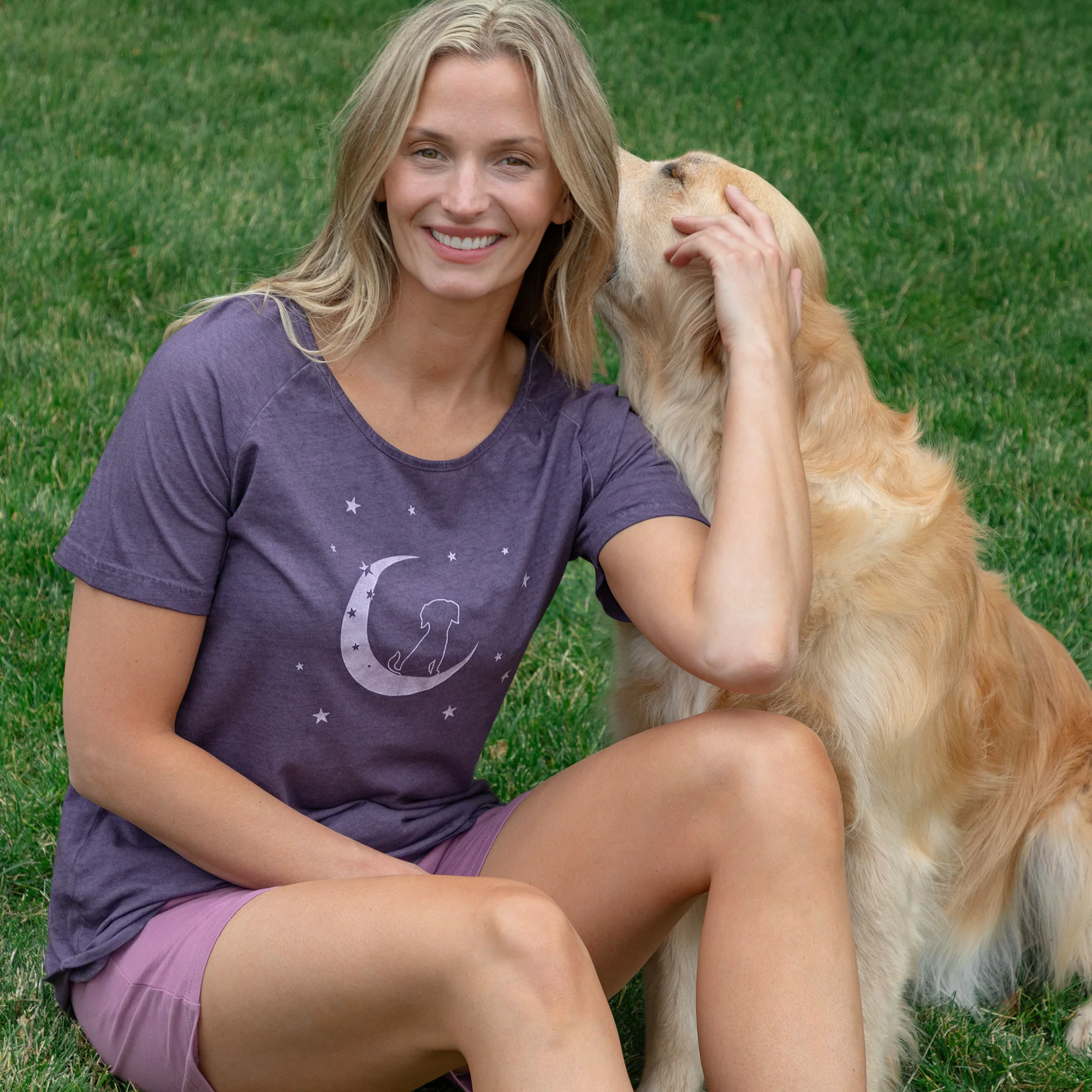 Pet & Moon Acid Wash Tee - Image 6