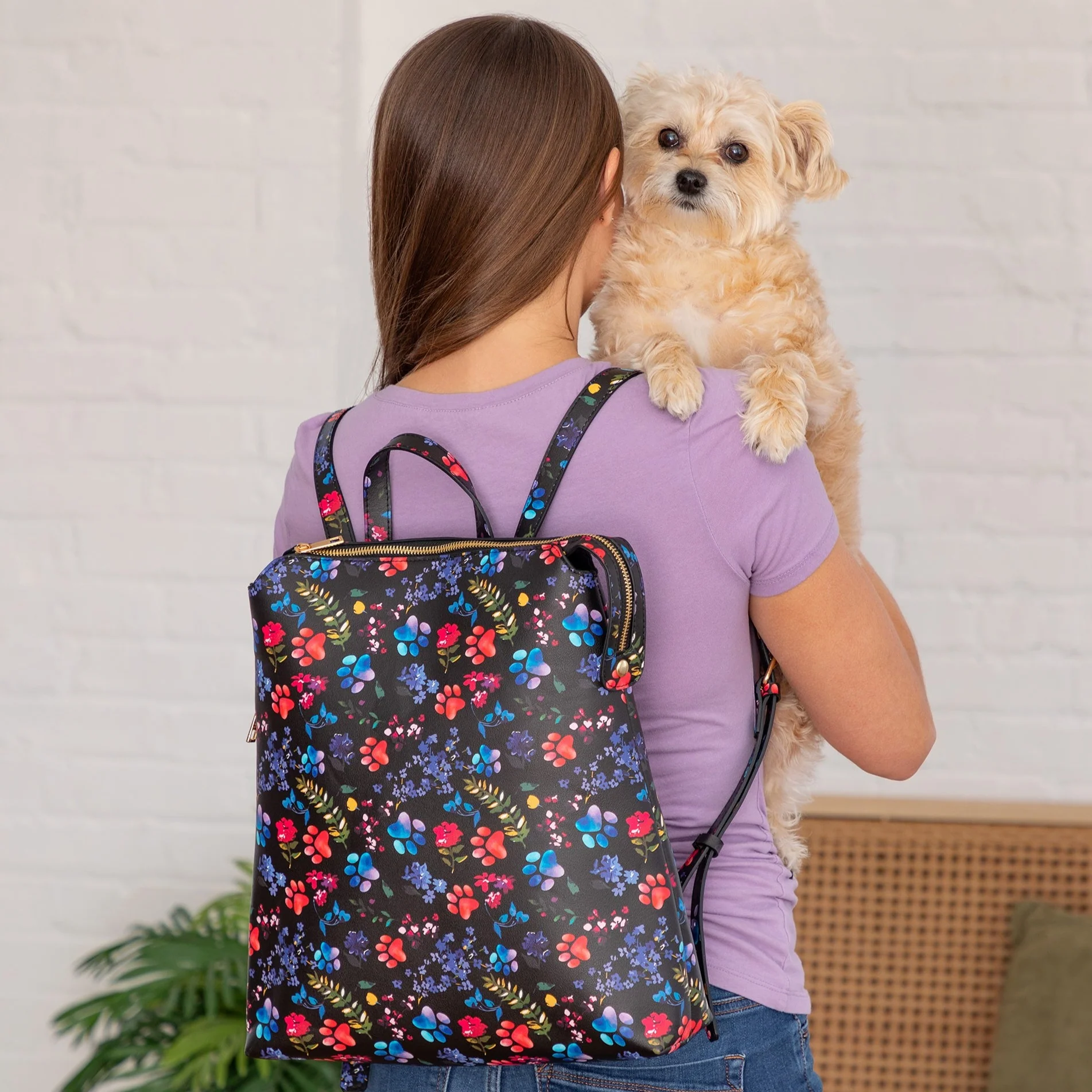 Paw Prints Galore Backpack - Image 2