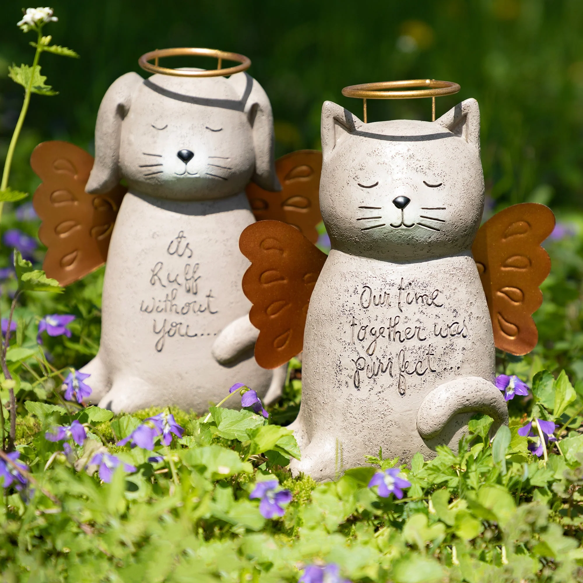 Angelic Pet Garden Memorial Statue - Image 12