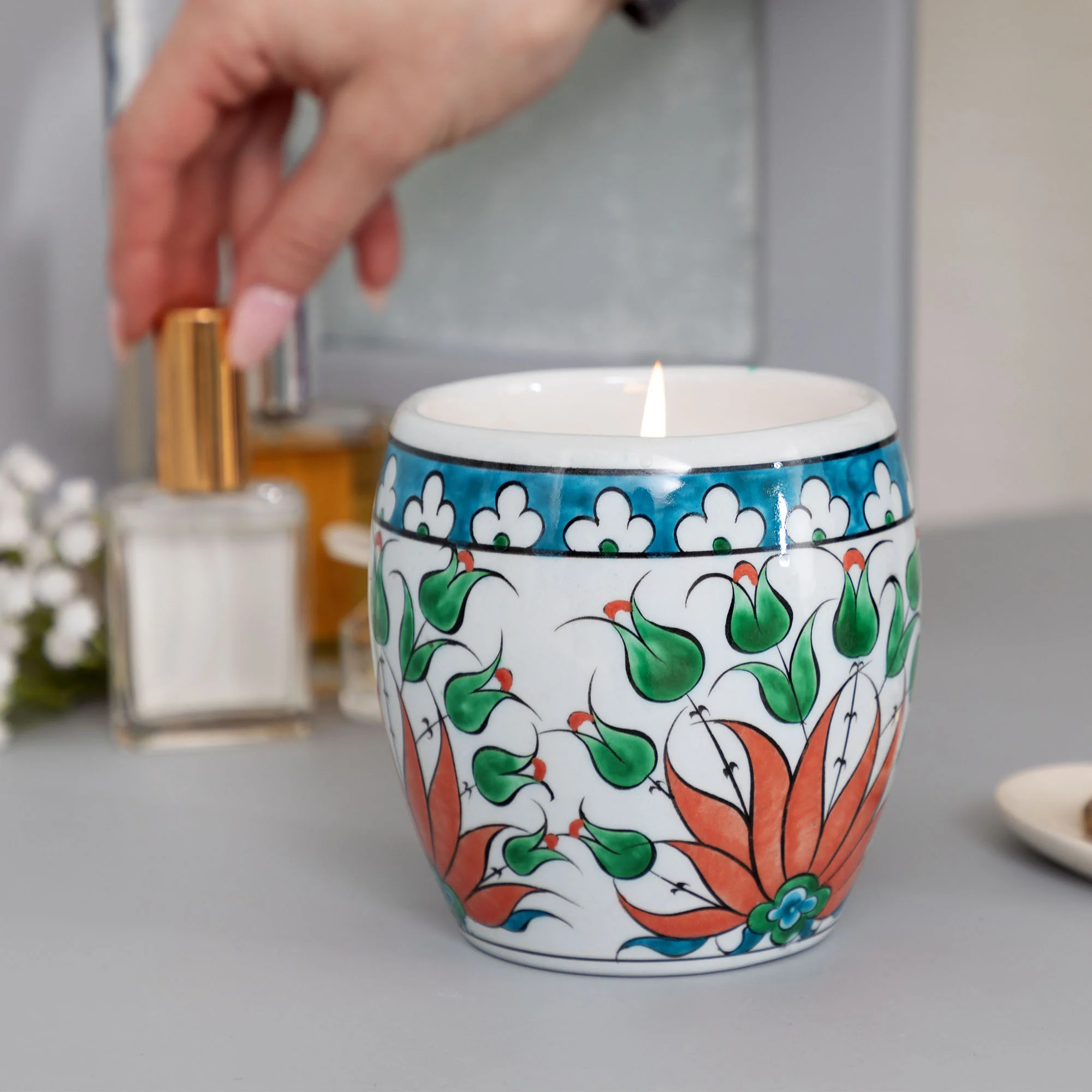 Ceramic Artisan Hand-Poured Candle - Image 20