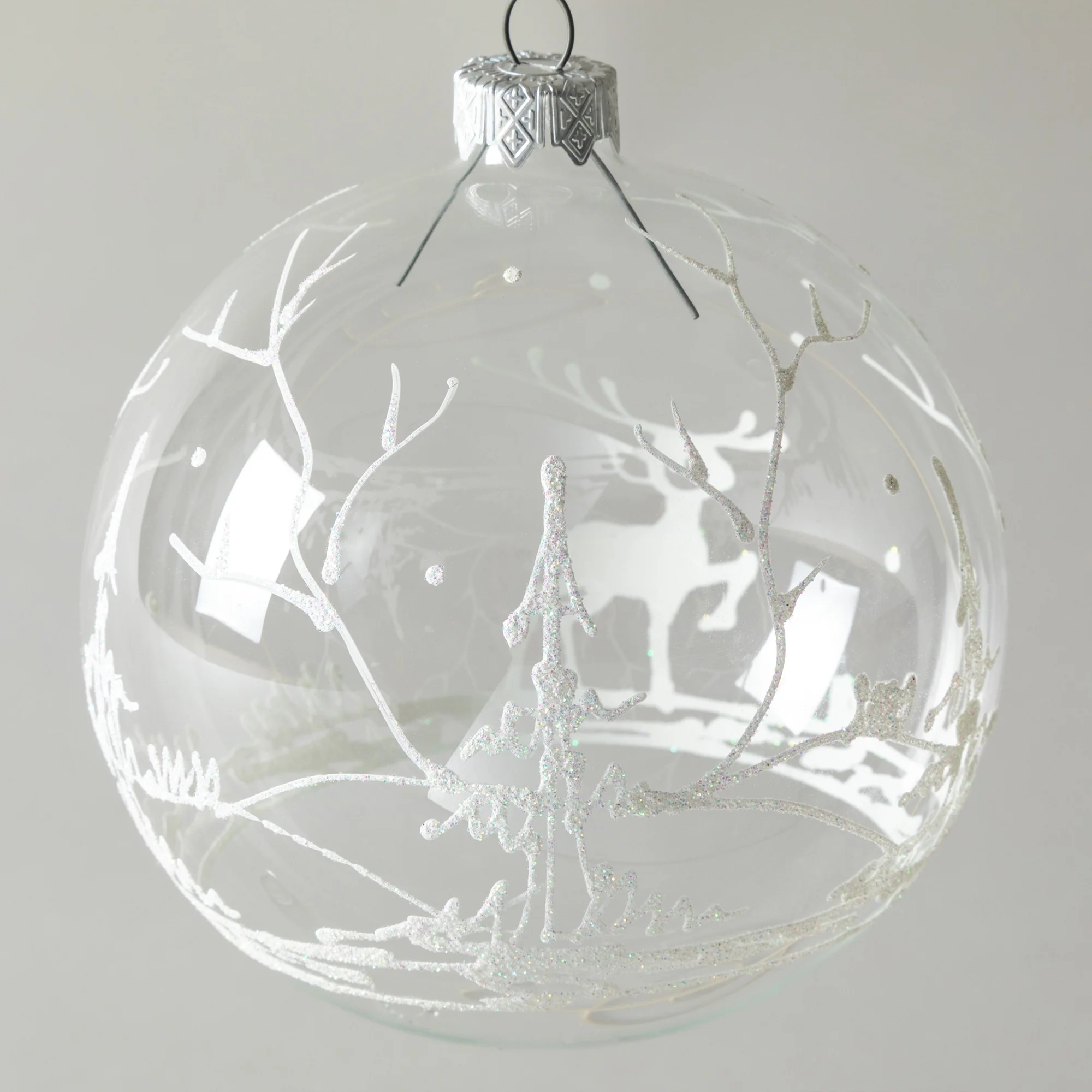 Ukrainian Handmade Christmas Glass Ornament - Image 21