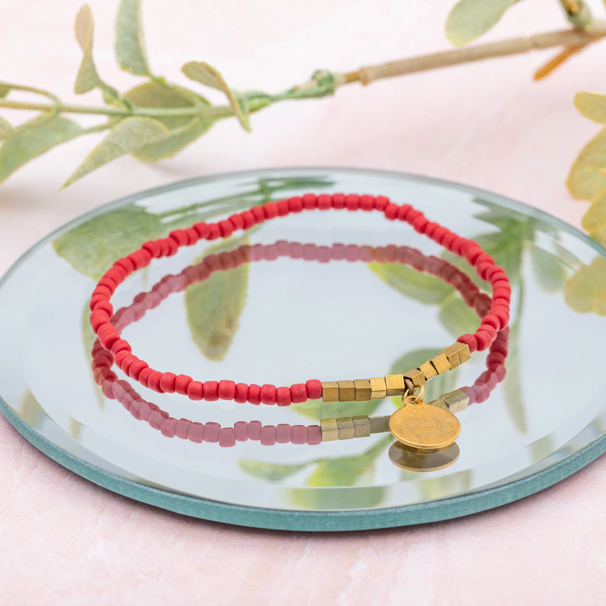 Iraqi Single Charm Beaded Bracelet - Image 16