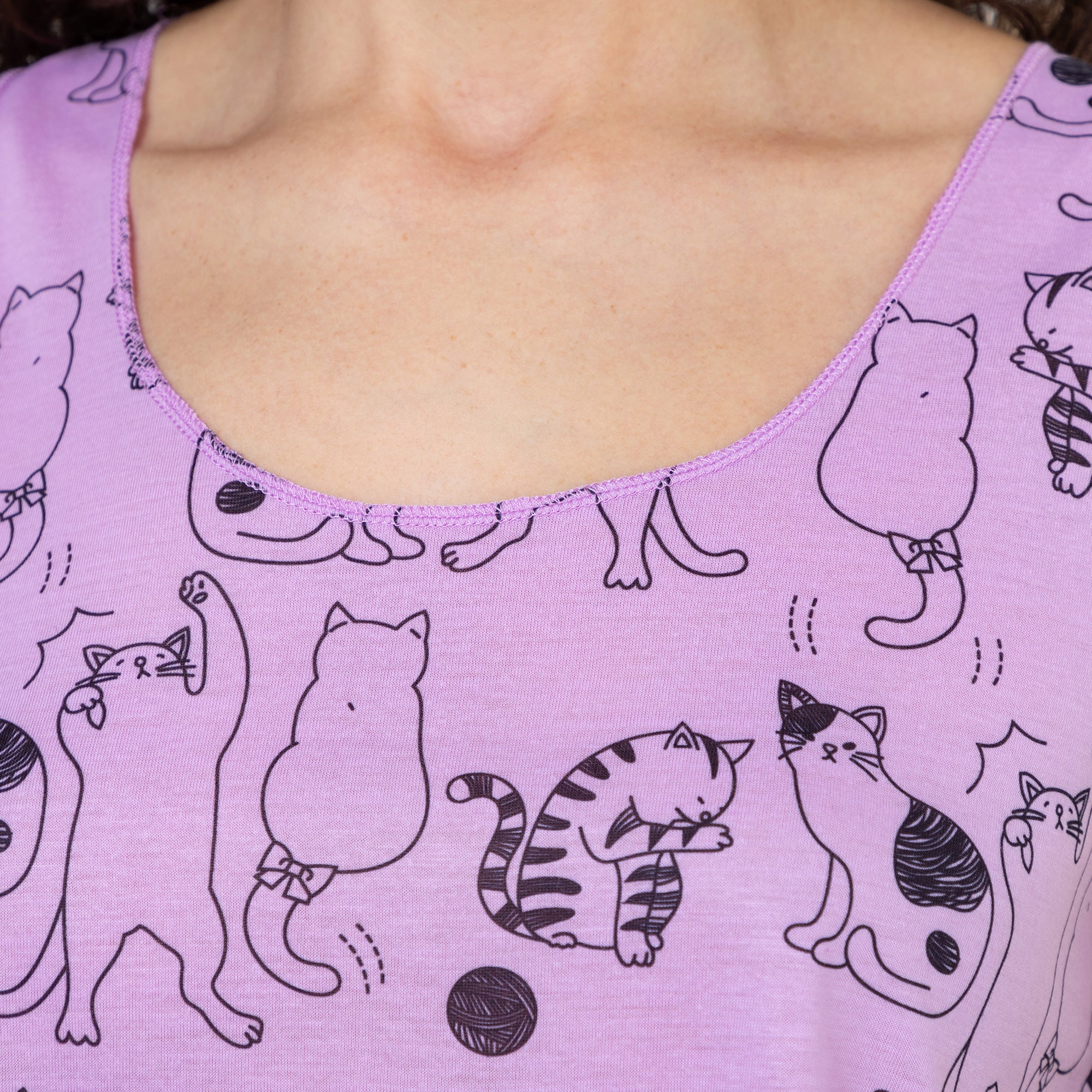 Clever Cat Tank Top - Image 10